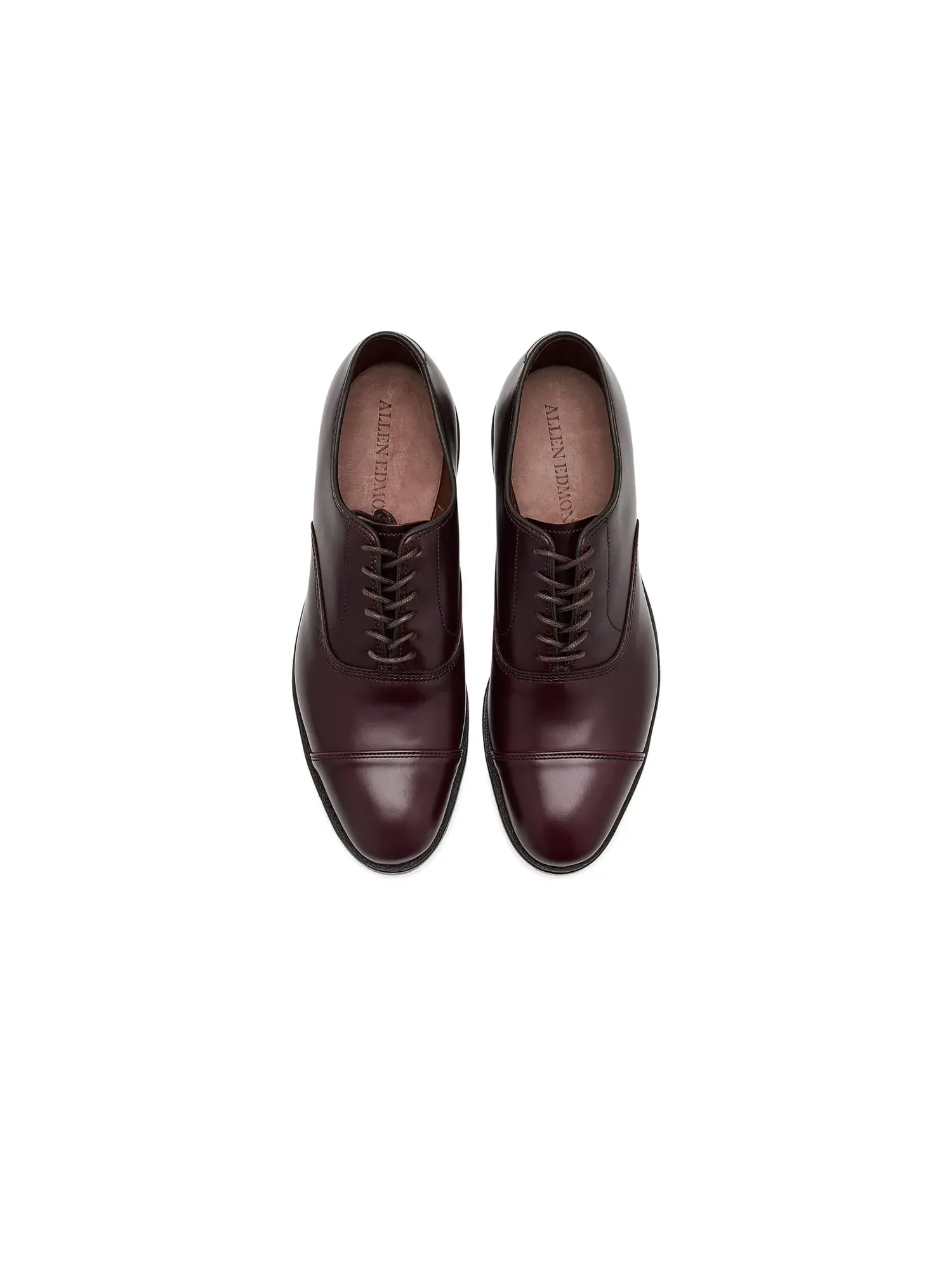 Оксфорды Park Avenue Oxford Shoes Allen Edmonds — изображение 2 из 4, бордовый