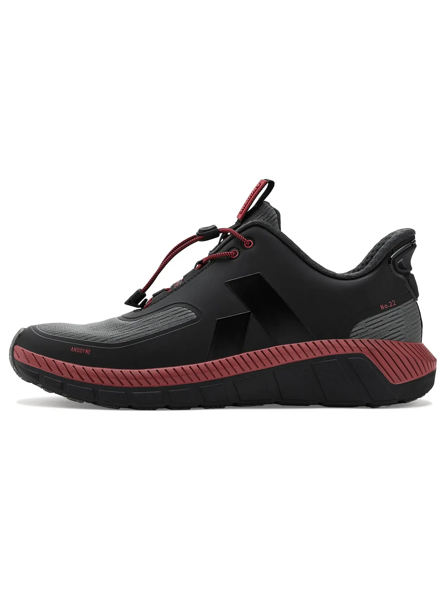 Кроссовки Sport Runner № 22 с поддержкой пятки Anodyne — изображение 4 из 4, черный/красный