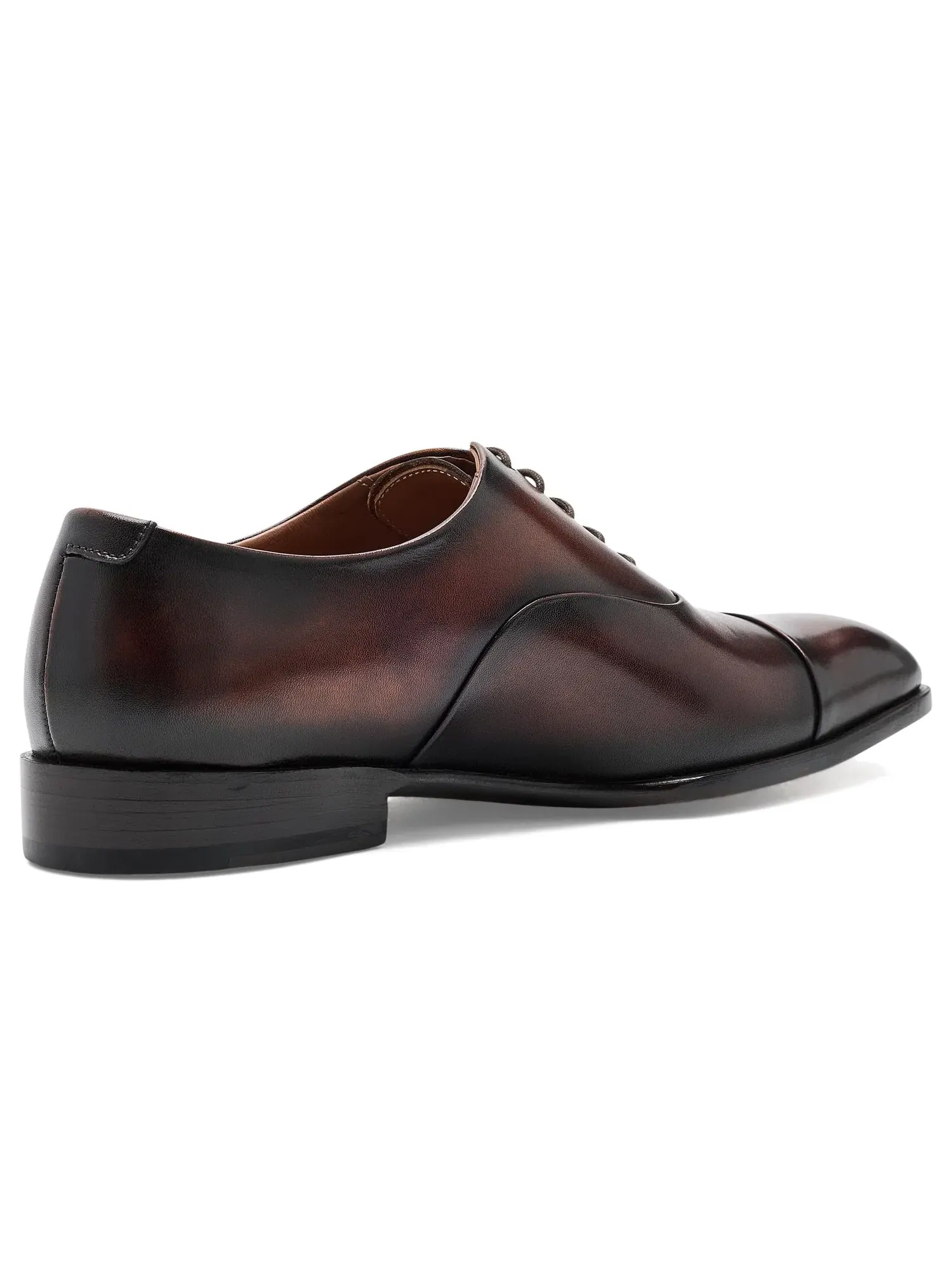 Оксфорды с закрытым носком Genoa Cap-Toe Oxfords Anthony Veer — изображение 3 из 4, коричневый