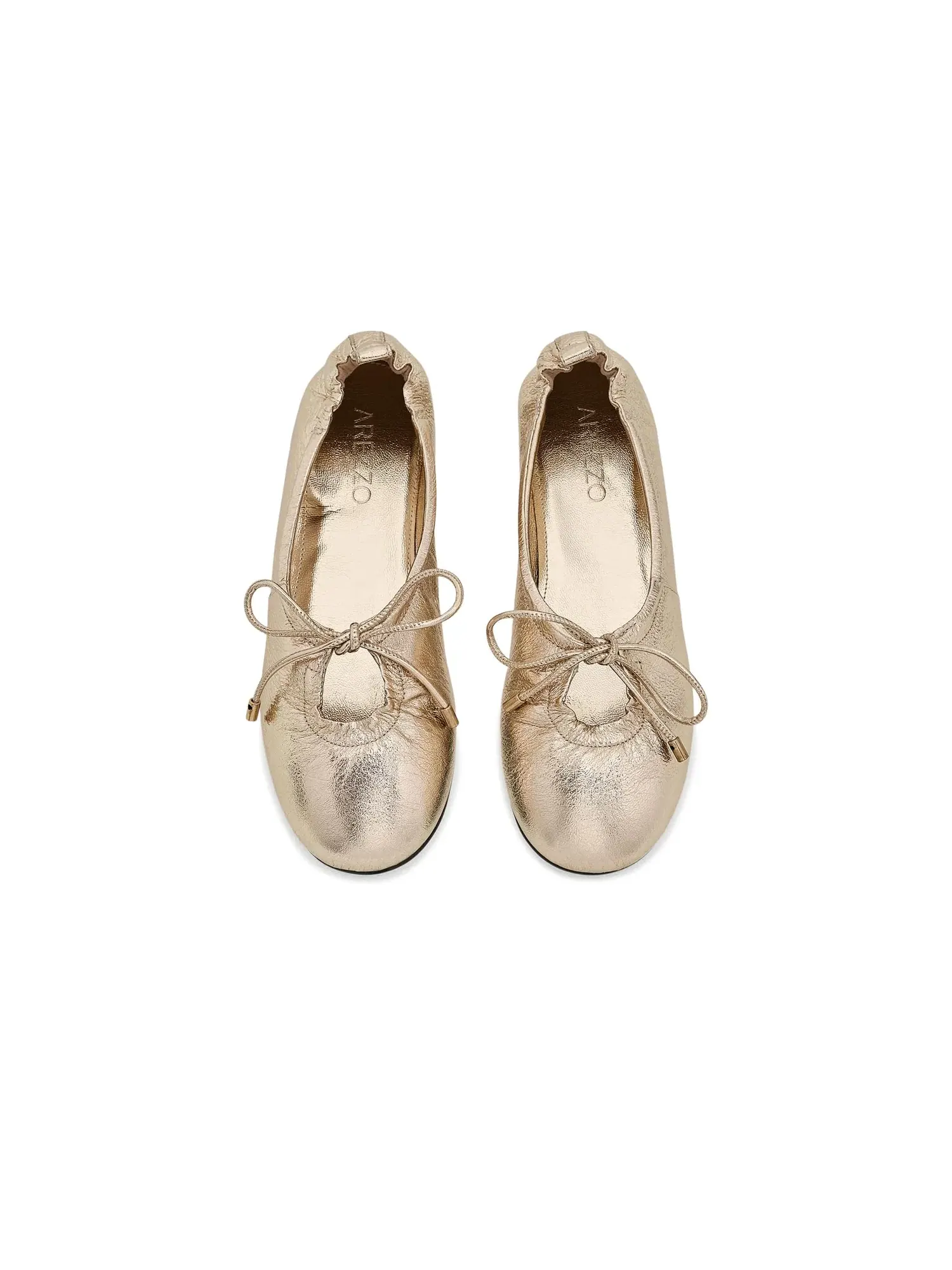 Балетки Shae Ballets Arezzo — изображение 2 из 4, платиновый