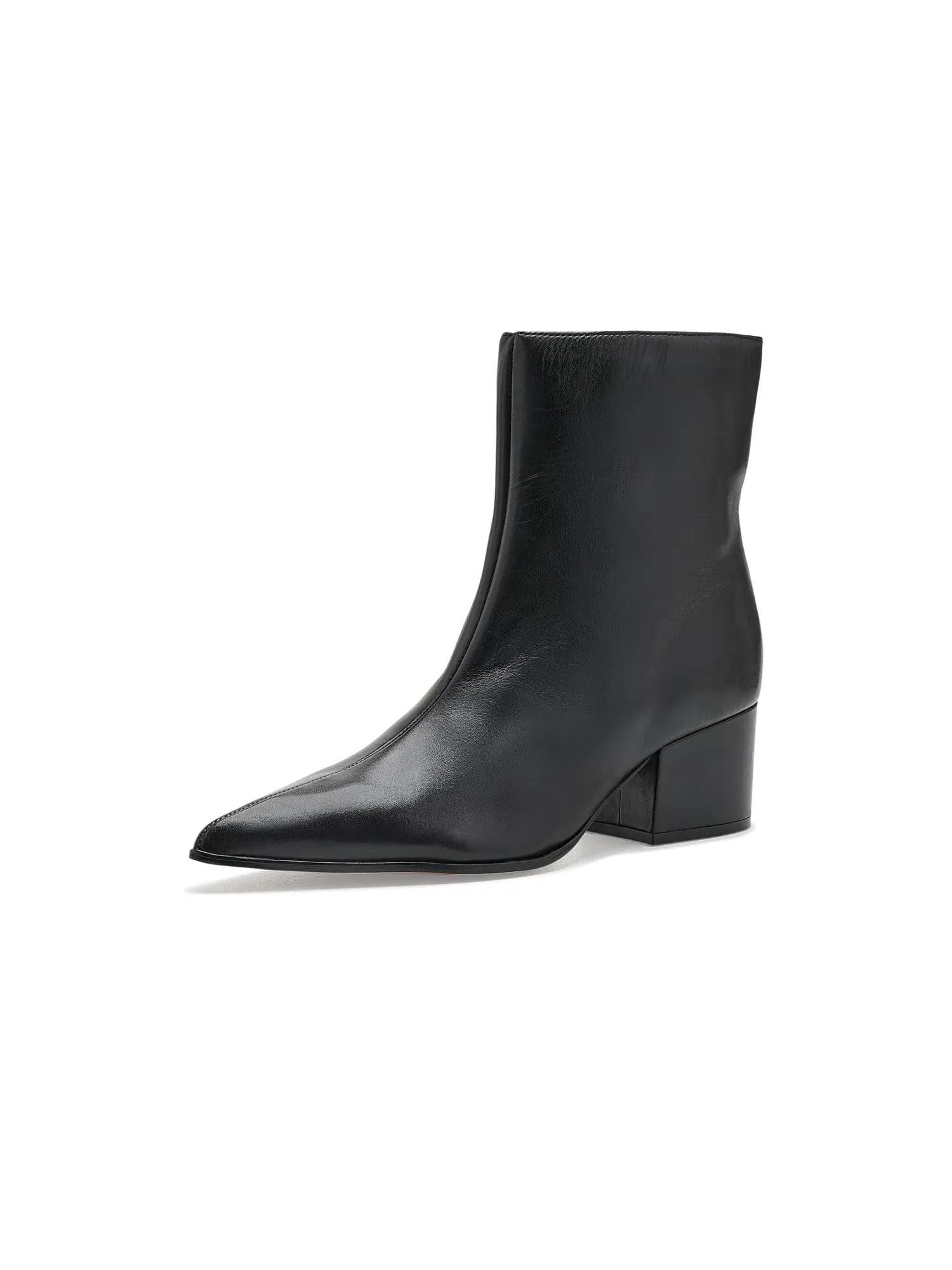 Ботинки Ally Mid Block Bootie Arezzo — изображение 1 из 4, черный