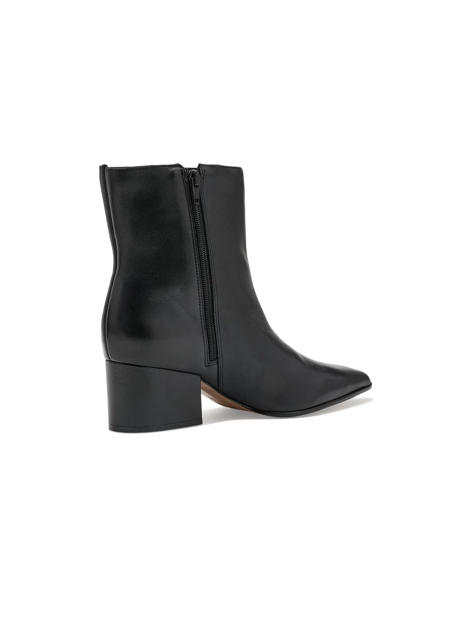 Ботинки Ally Mid Block Bootie Arezzo — изображение 3 из 4, черный