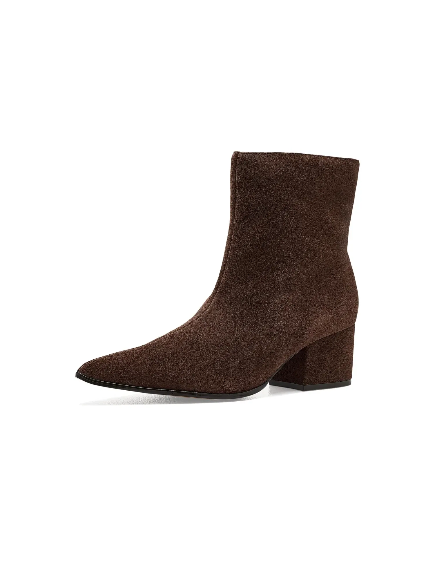 Ботинки Ally Mid Block Bootie Arezzo — изображение 1 из 4, какао