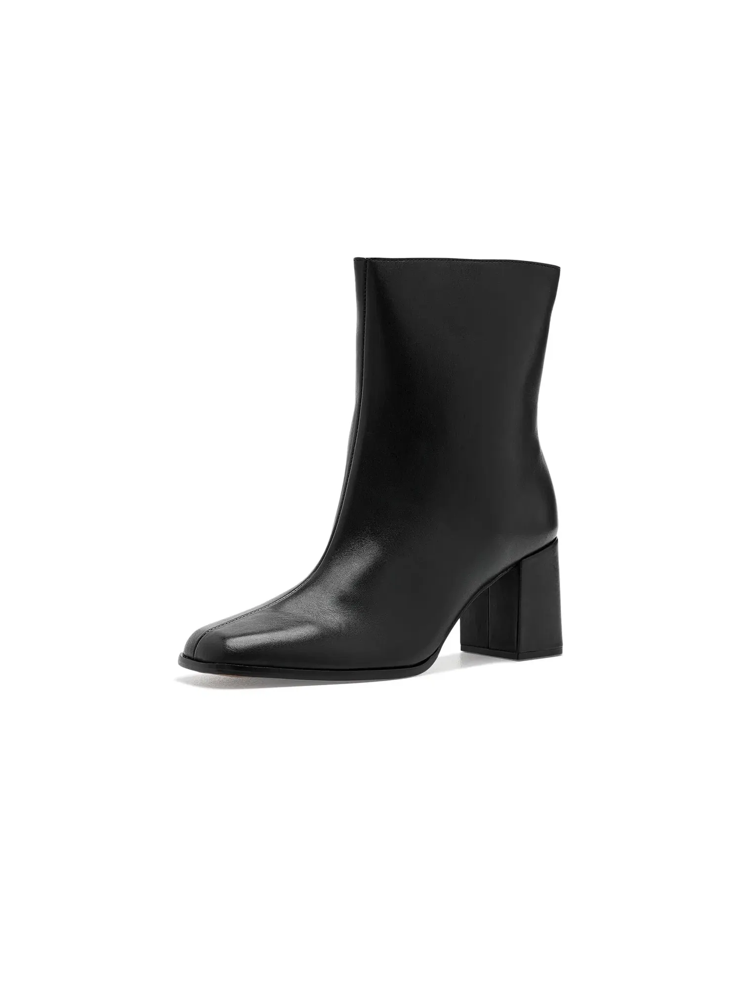 Ботинки Nancy Mid Block Bootie Arezzo — изображение 1 из 4, черный