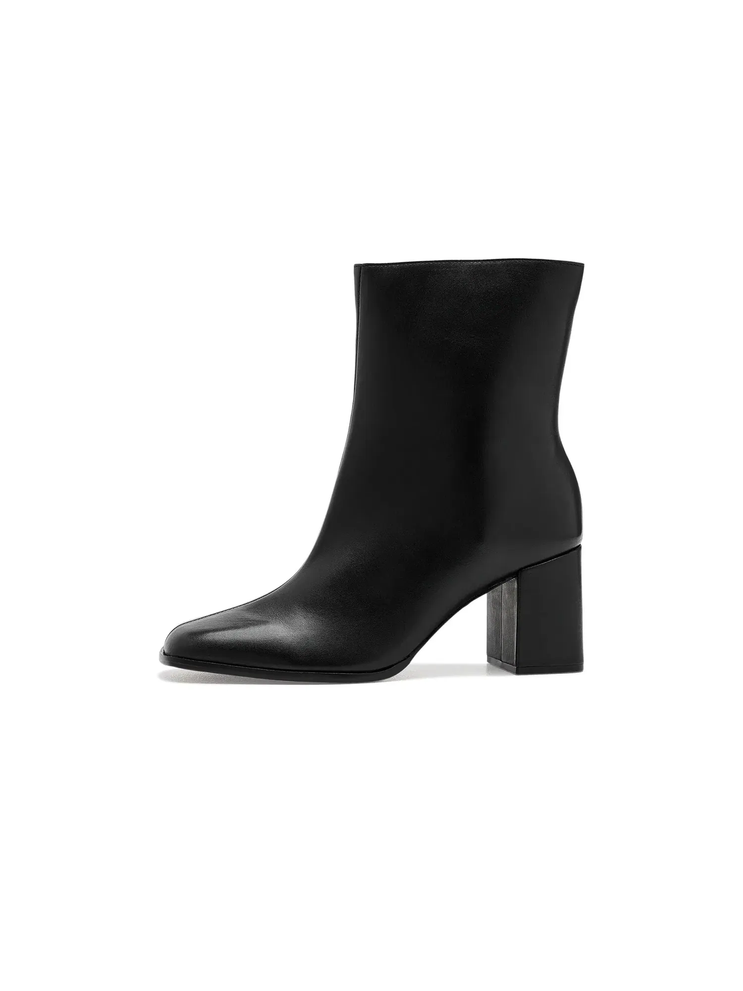 Ботинки Nancy Mid Block Bootie Arezzo — изображение 4 из 4, черный