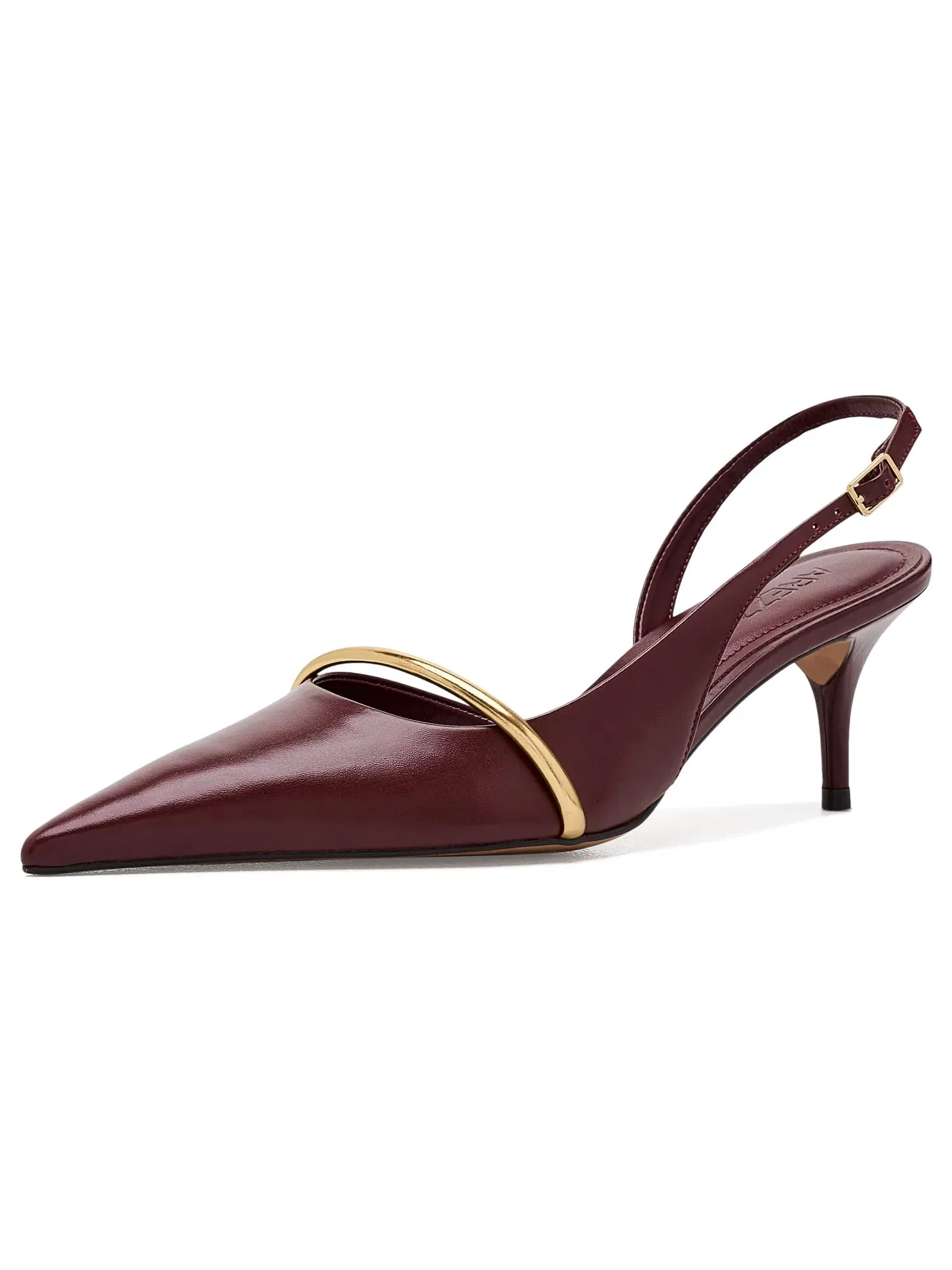 Туфли на среднем каблуке Margaret Mid Stiletto Pumps Arezzo — изображение 1 из 4, красный