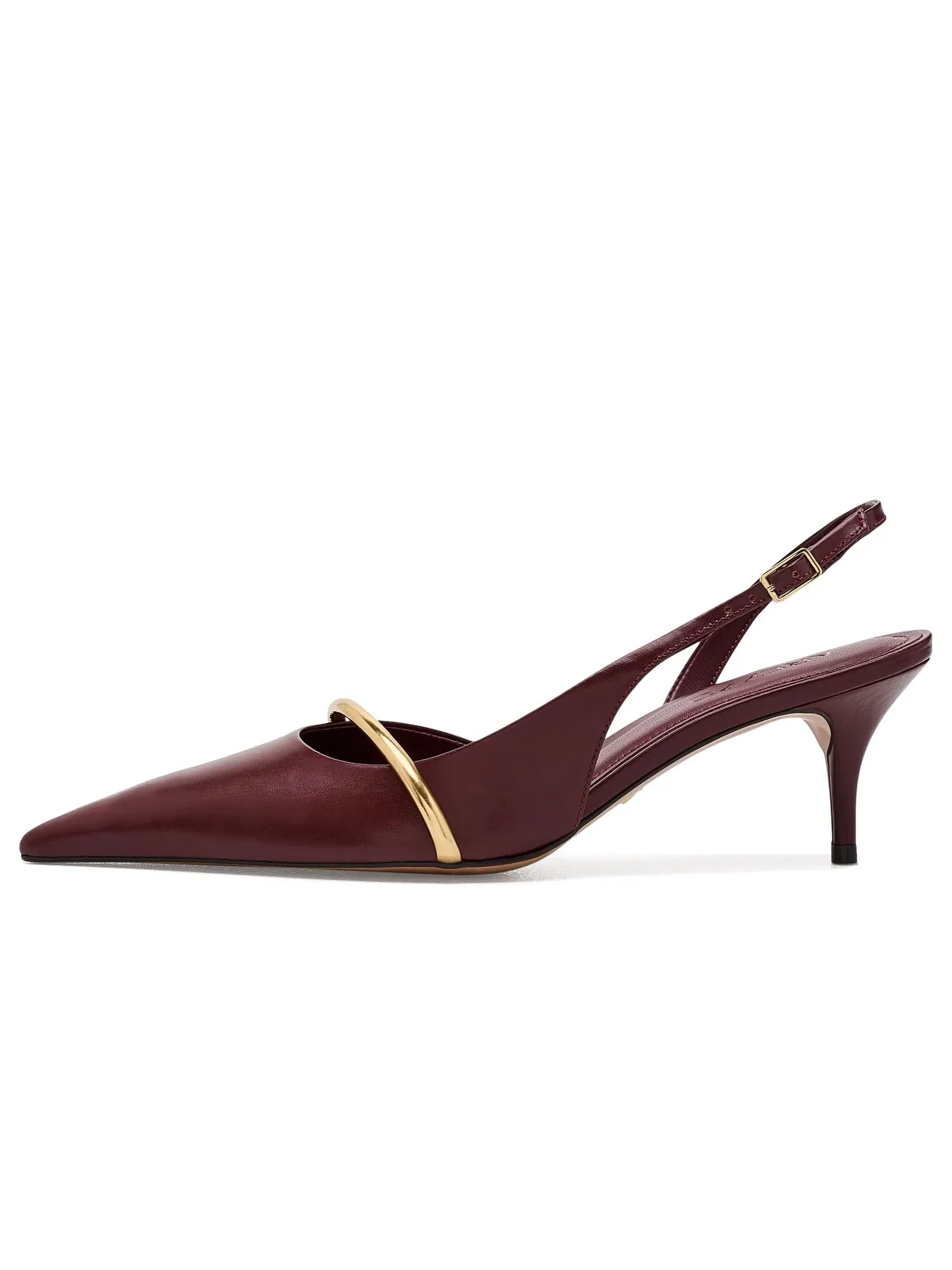 Туфли на среднем каблуке Margaret Mid Stiletto Pumps Arezzo — изображение 4 из 4, красный