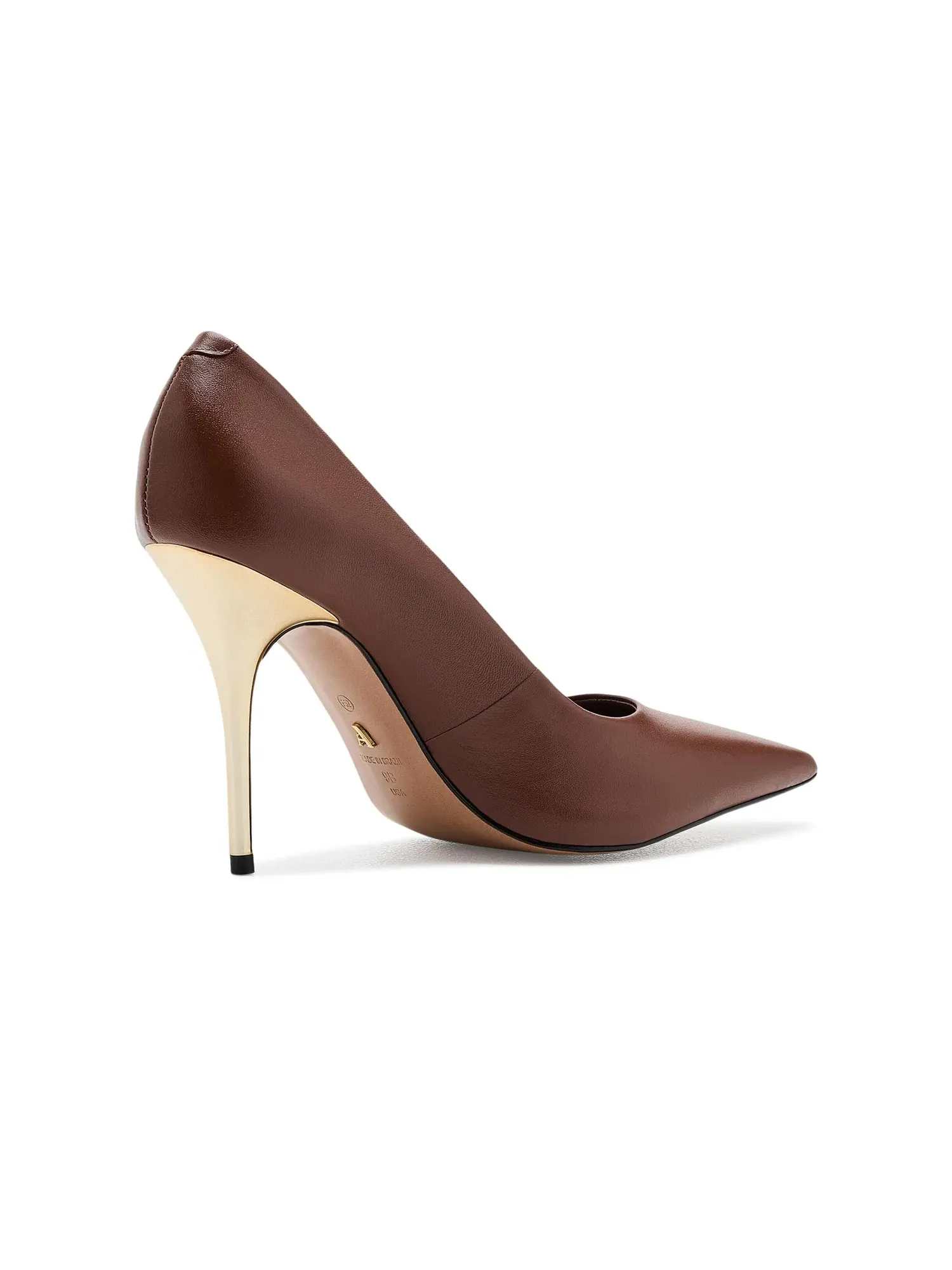 Туфли на высоком каблуке Emily High Stiletto Pumps Arezzo — изображение 3 из 4, коричневый