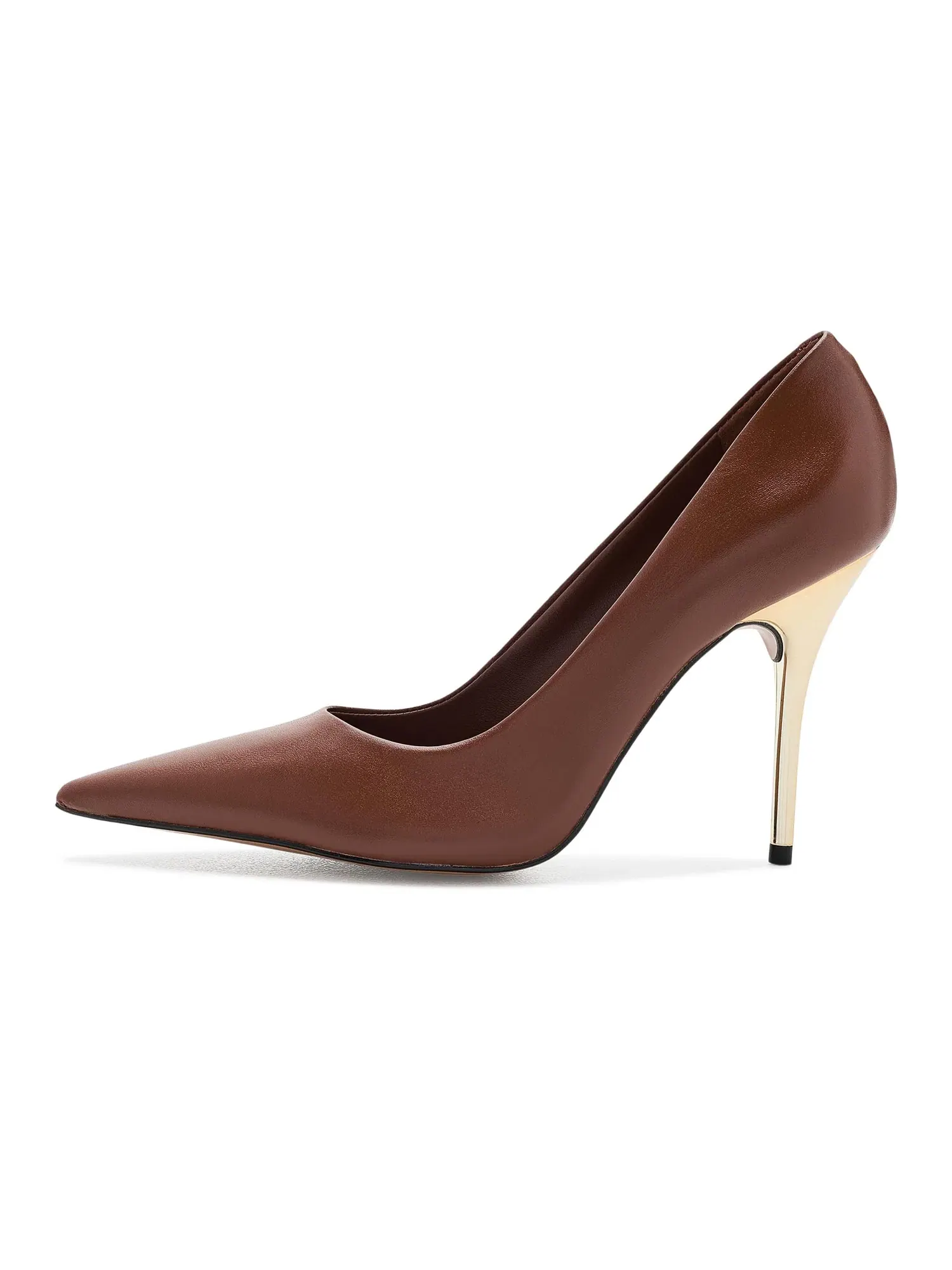 Туфли на высоком каблуке Emily High Stiletto Pumps Arezzo — изображение 4 из 4, коричневый