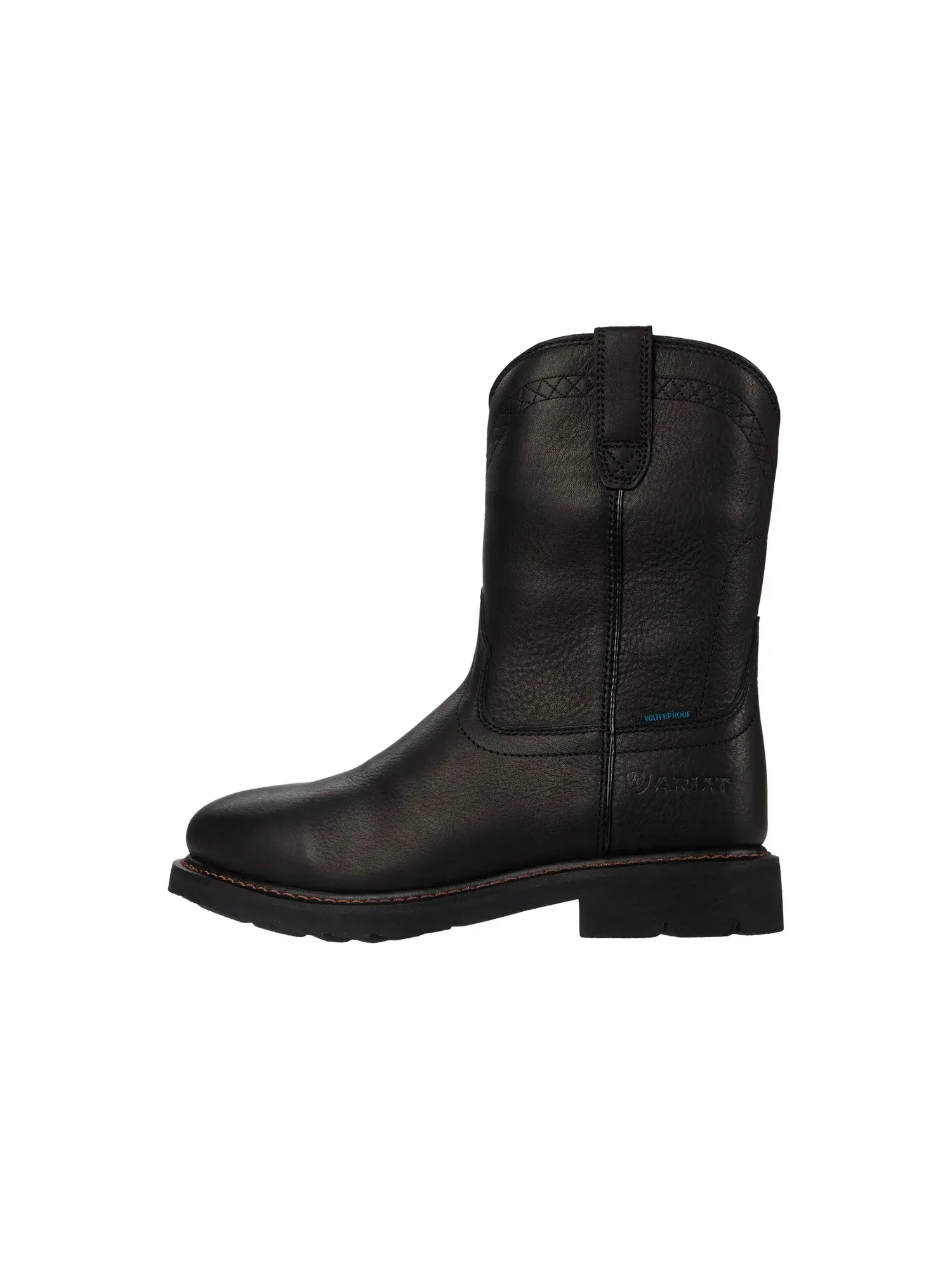 Водонепроницаемые ботинки Sierra Waterproof Soft Toe Ariat Work — изображение 4 из 4, черный