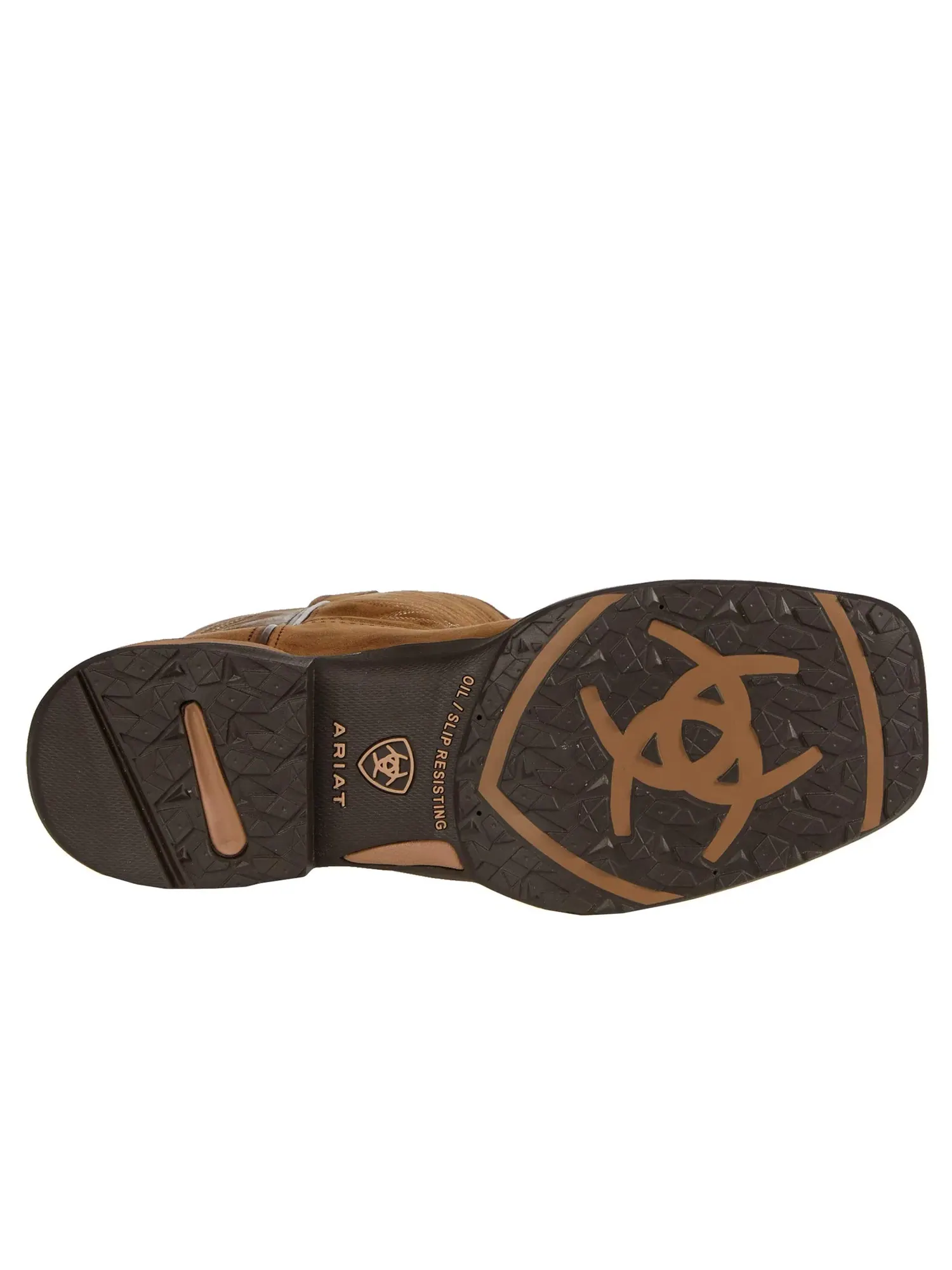 Водонепроницаемые рабочие ботинки Anthem Waterproof Composite Toe Ariat Work — изображение 3 из 4, коричневый