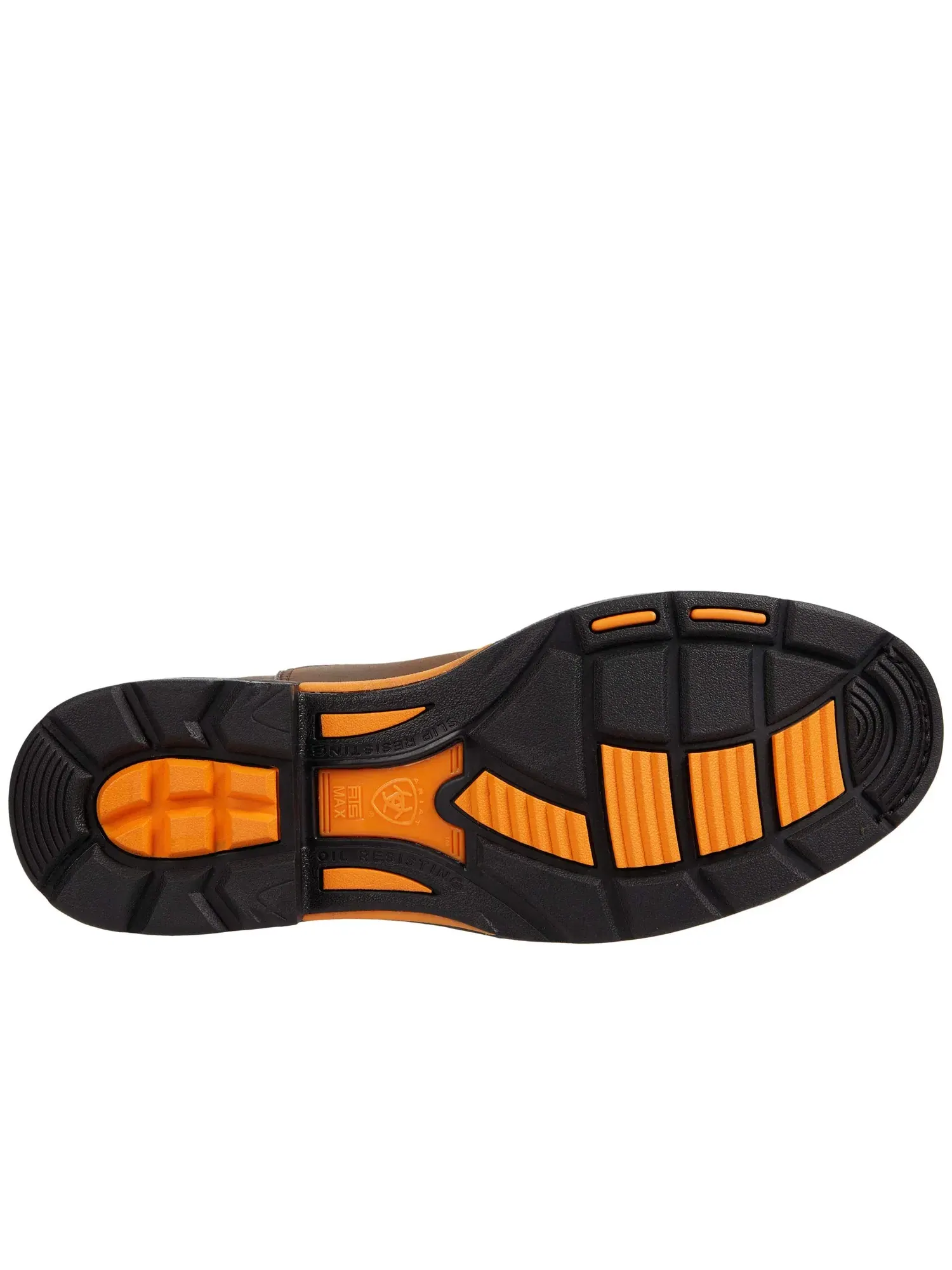 Водонепроницаемые рабочие ботинки WorkHog Waterproof Composite Toe Ariat Work — изображение 3 из 4, коричневый