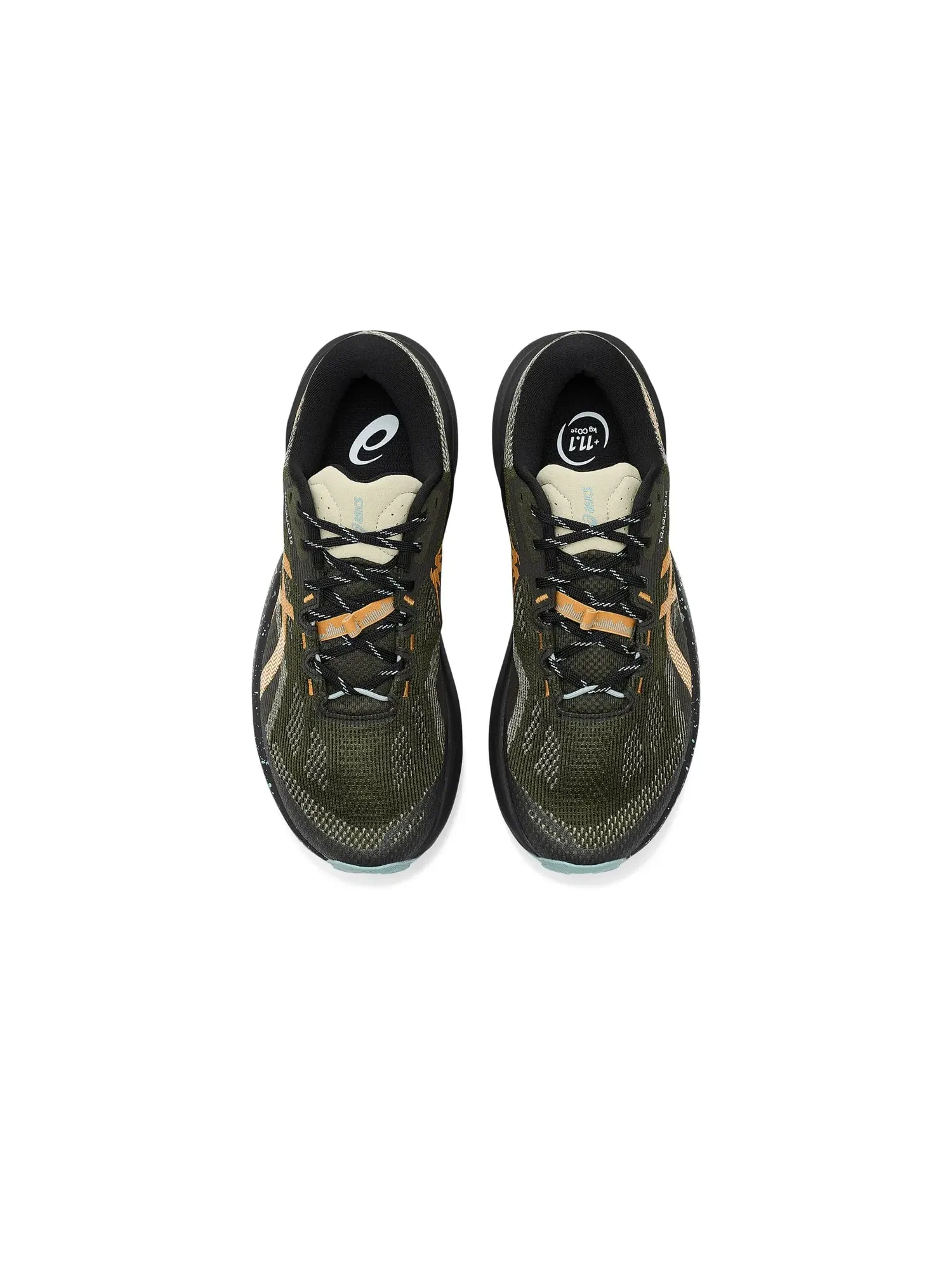 Кроссовки Trabuco 14 Asics — изображение 2 из 4, винтажный хаки/черный
