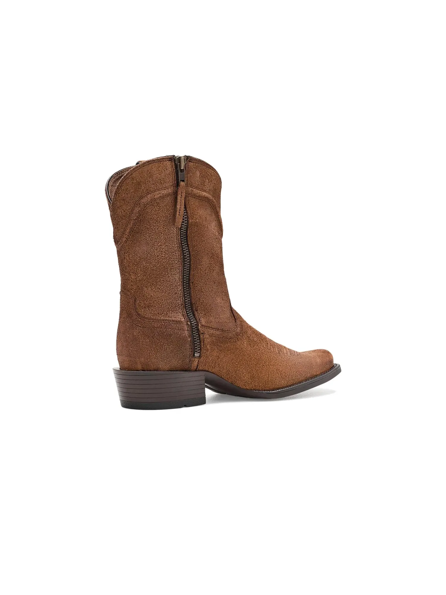 Ковбойские сапоги Oliver с узким носком и режущим носком Ariat — изображение 3 из 4, коричневый