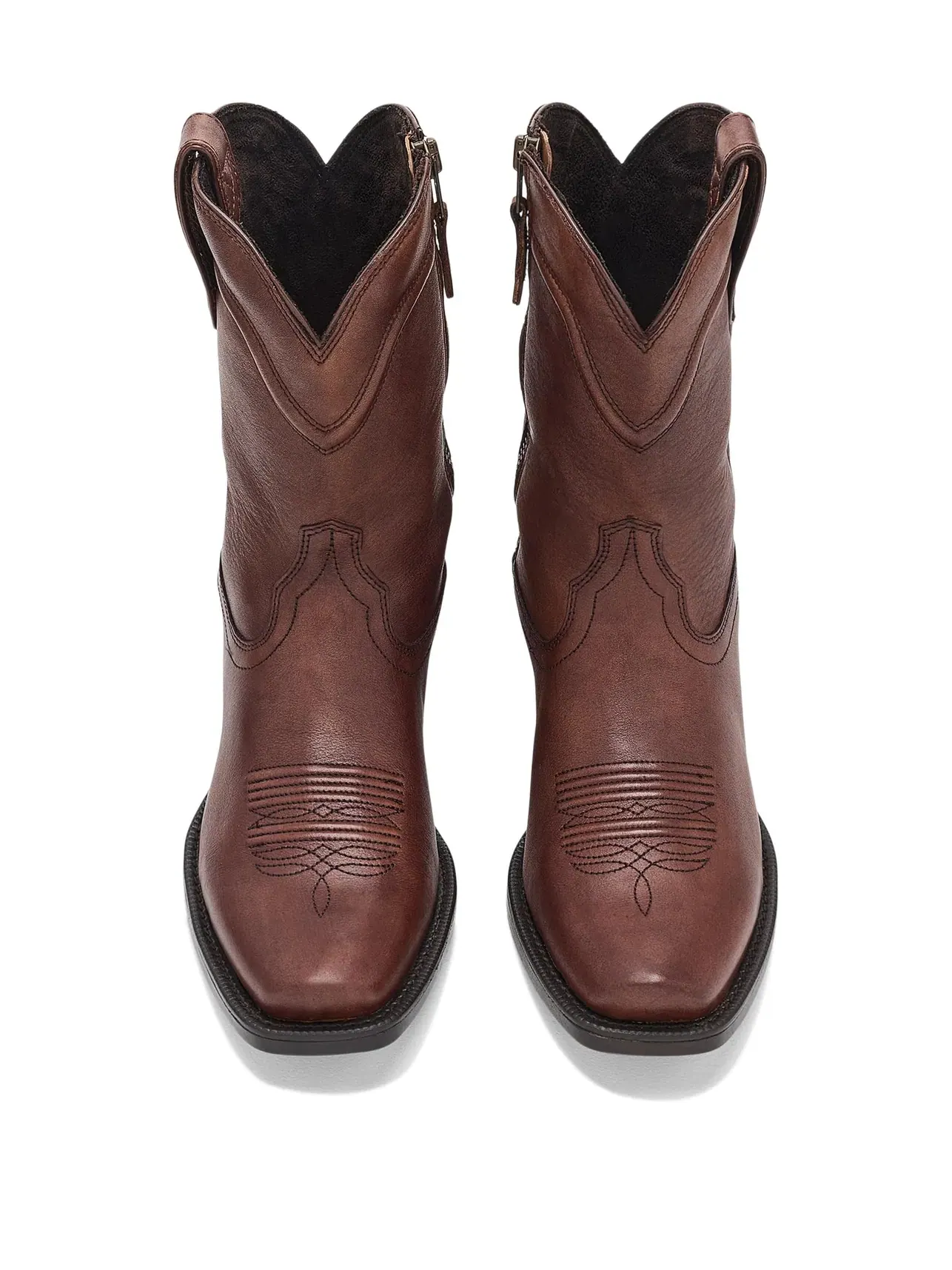 Ковбойские сапоги Oliver с узким носком и режущим носком Ariat — изображение 2 из 4, желтый