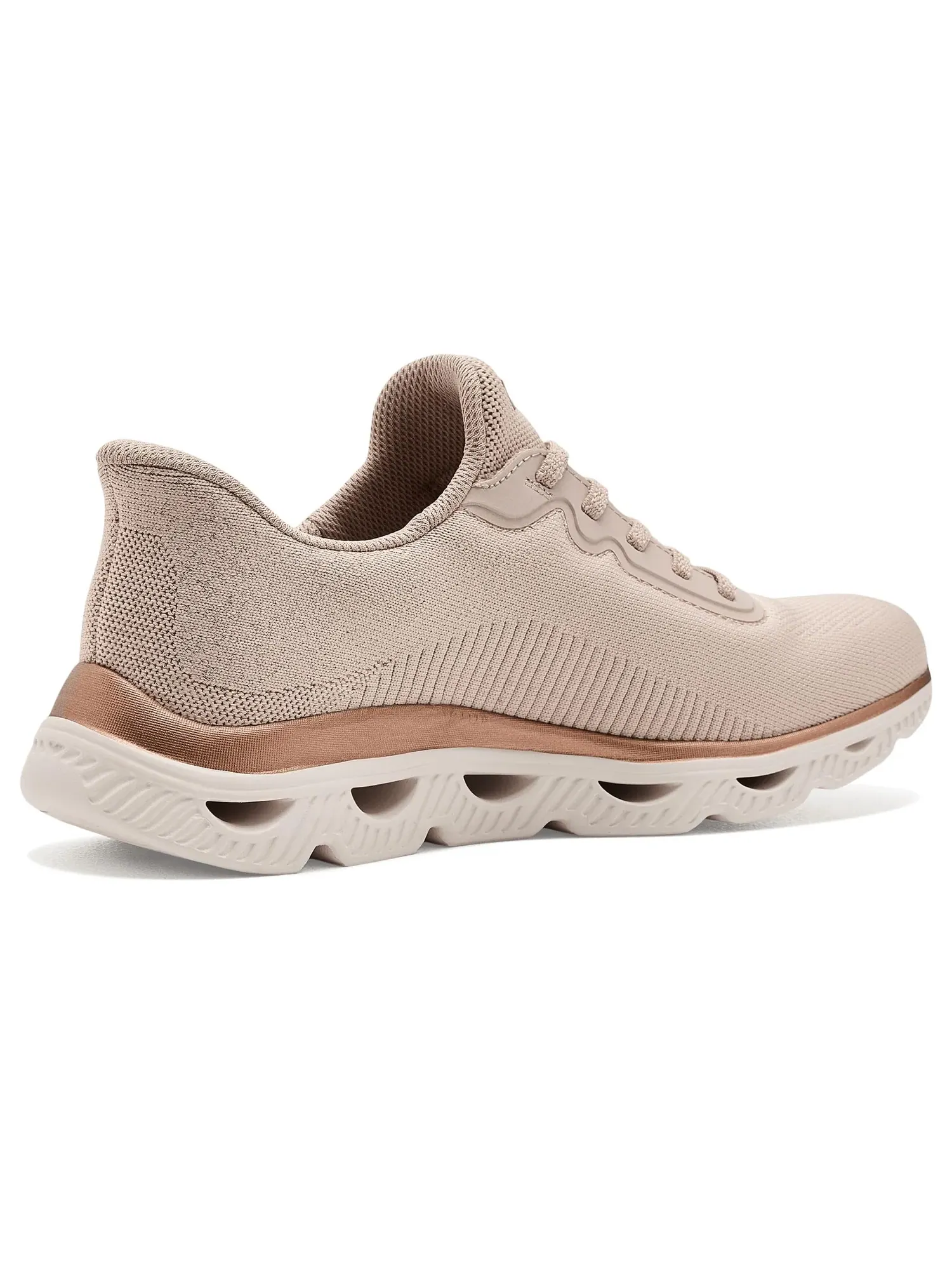 Кроссовки Arc Waves Bobs From Skechers — изображение 3 из 4, натуральный золотистый