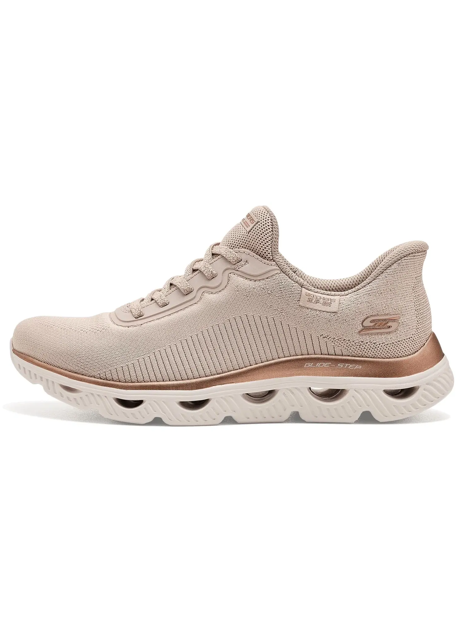 Кроссовки Arc Waves Bobs From Skechers — изображение 4 из 4, натуральный золотистый