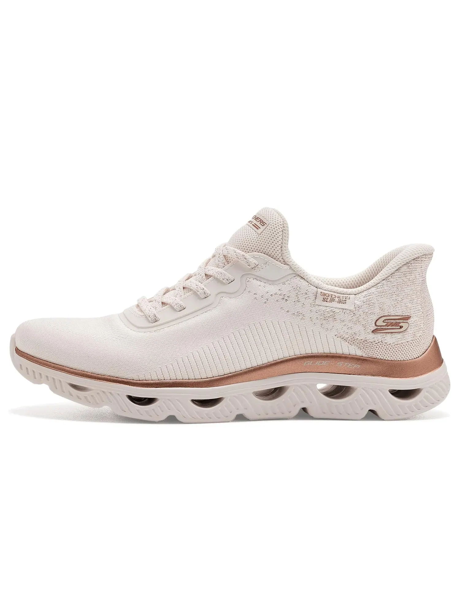 Кроссовки Arc Waves Bobs From Skechers — изображение 4 из 4, золотистый