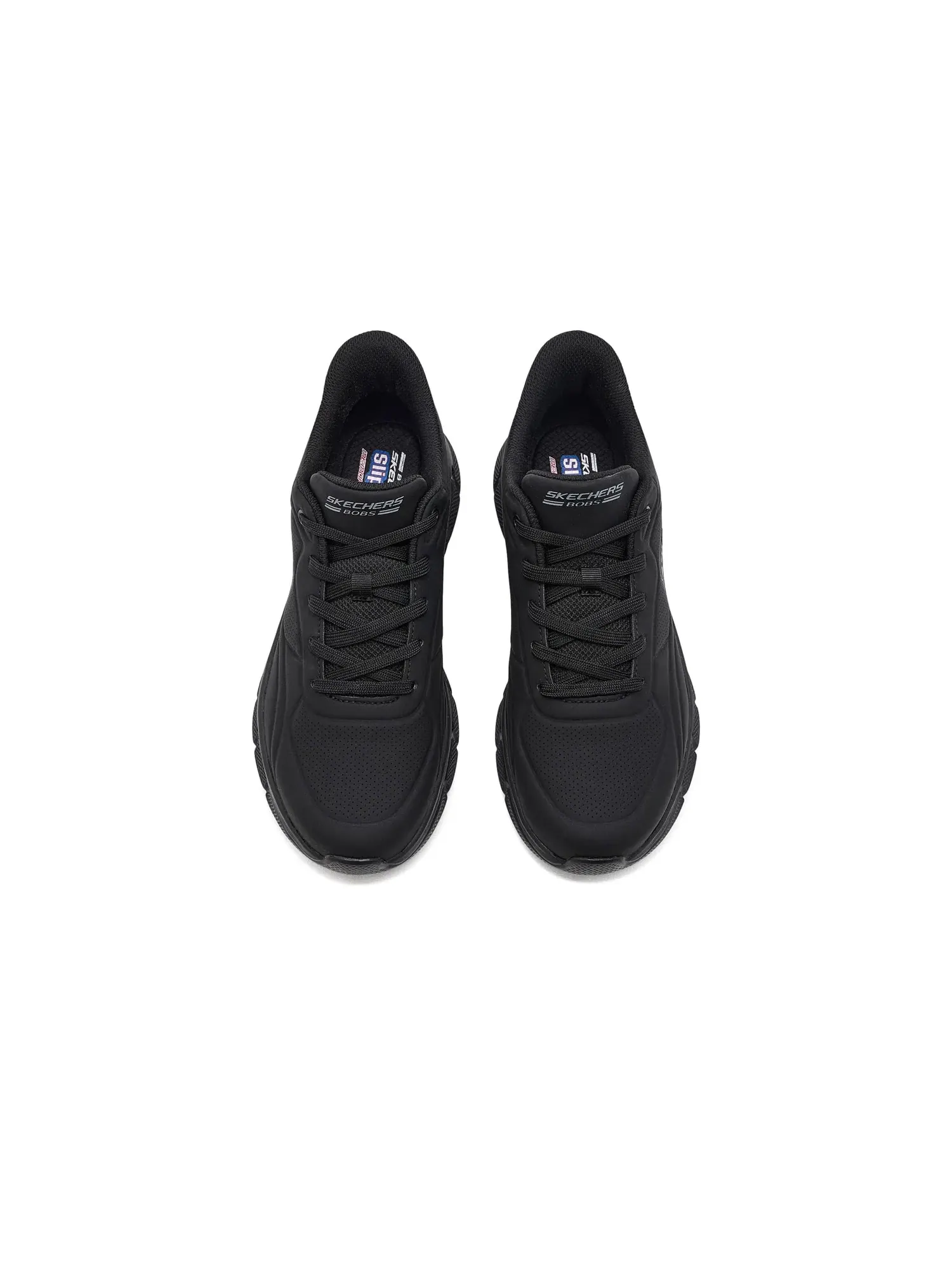 Кроссовки B Flex - Smooth Edge Hands Free Slip-Ins Bobs From Skechers — изображение 2 из 4, черный/черный