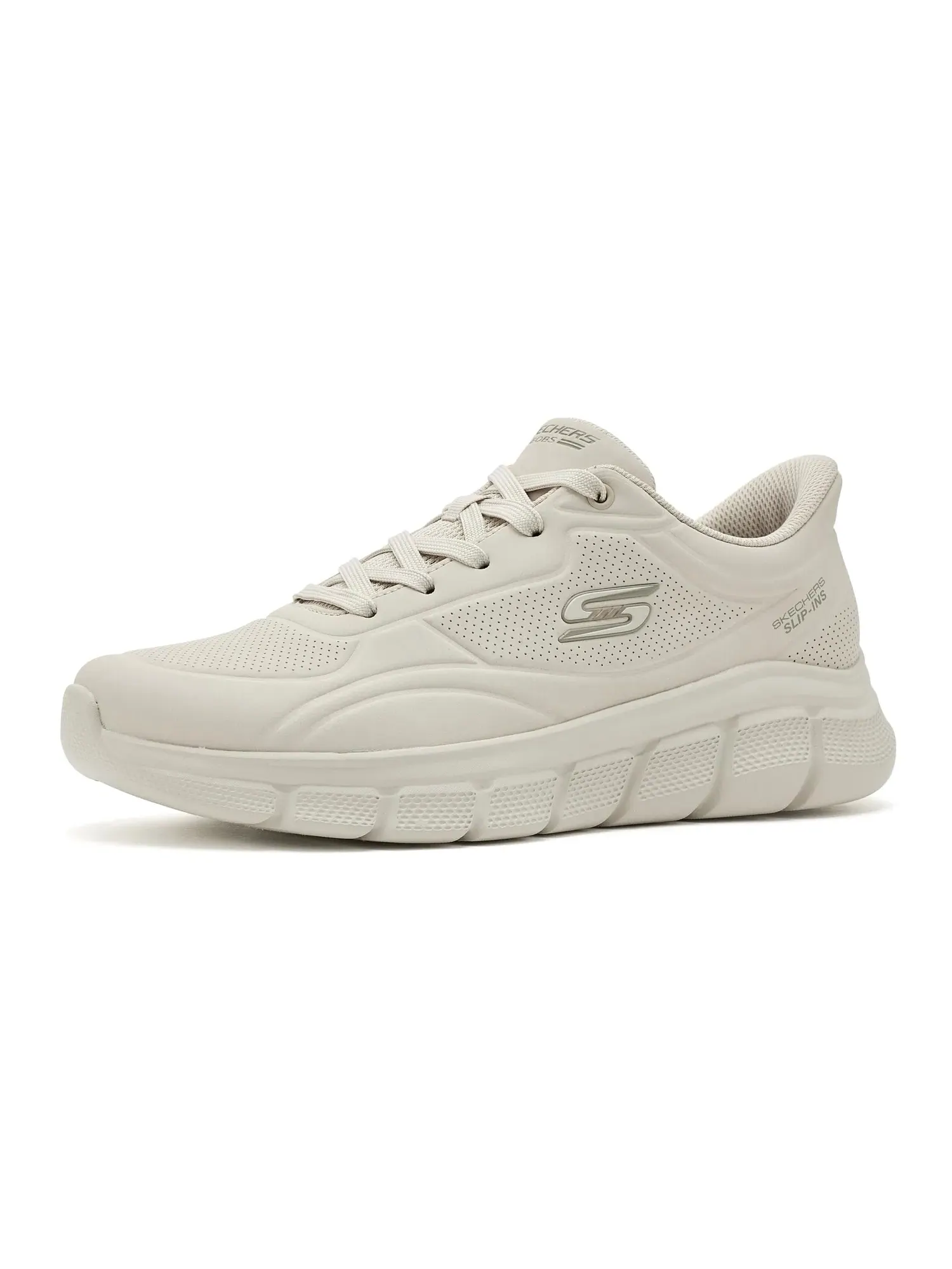 Кроссовки B Flex - Smooth Edge Hands Free Slip-Ins Bobs From Skechers — изображение 1 из 4, белый