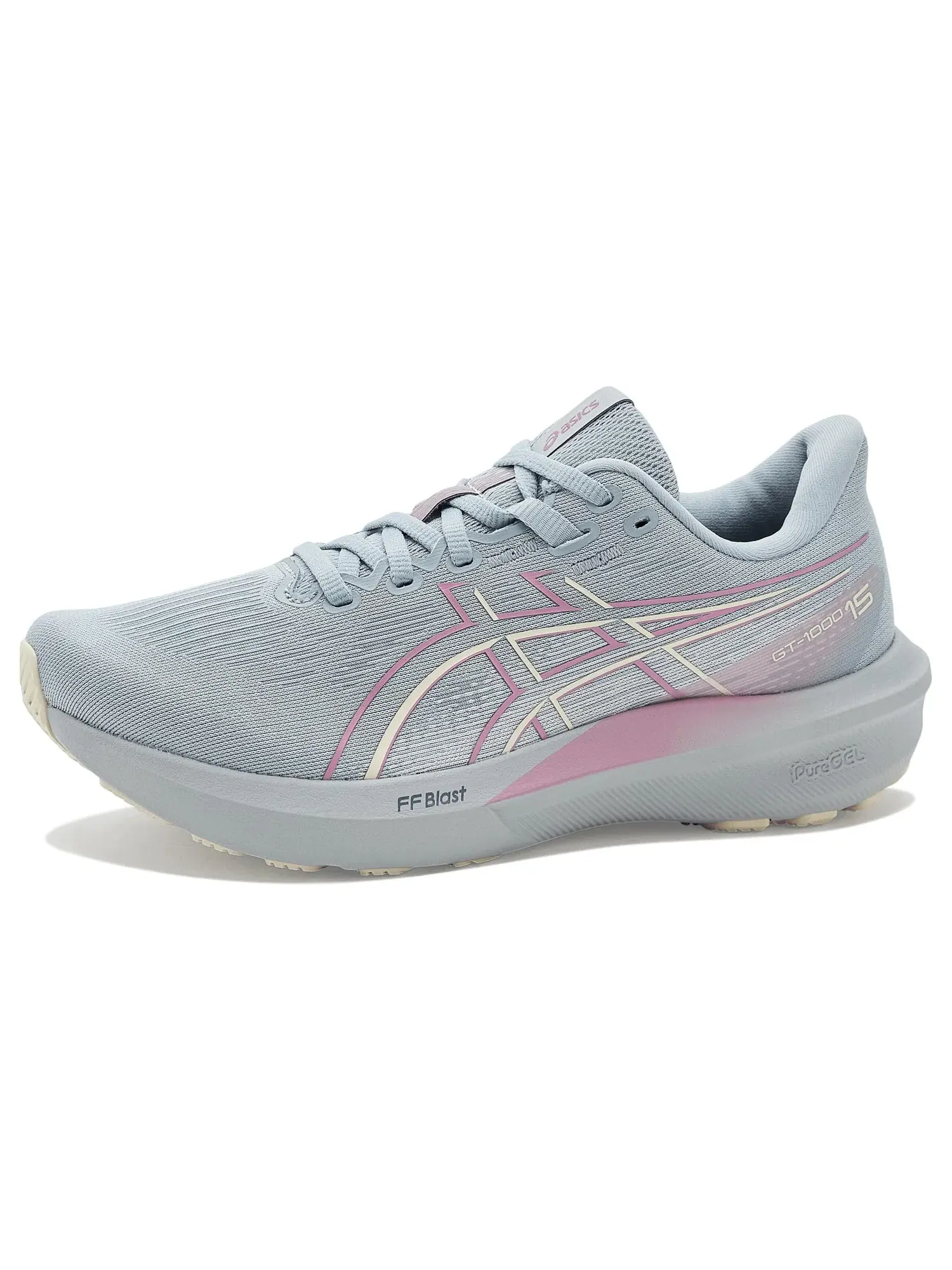 Кроссовки GT-1000 15 Asics — изображение 1 из 4, серый/фиолетовый