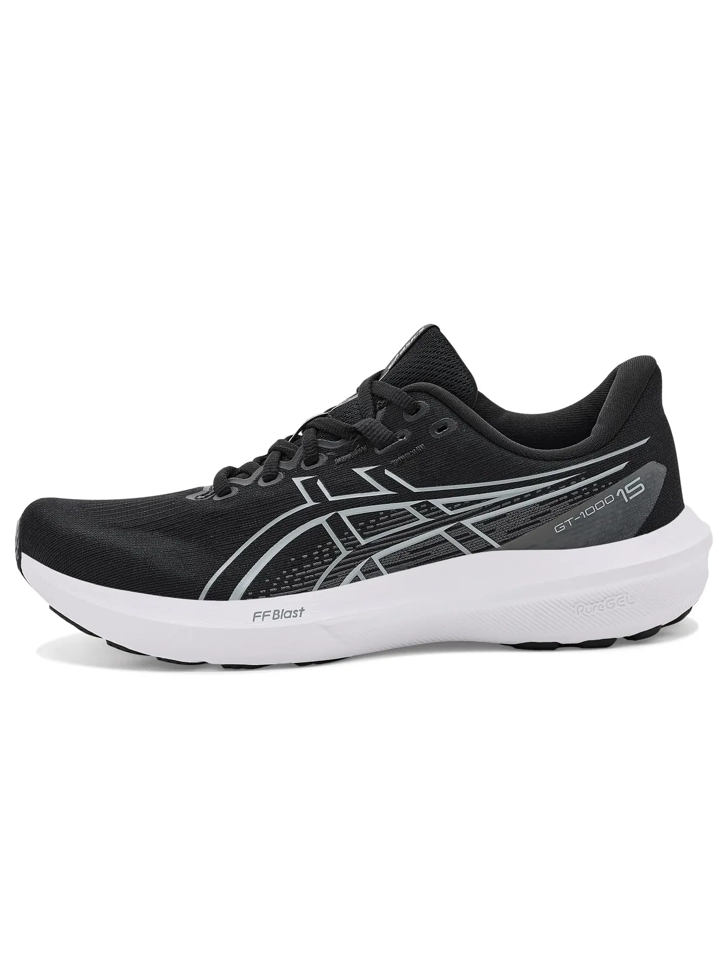 Кроссовки GT-1000 15 Asics — изображение 4 из 4, черный/белый