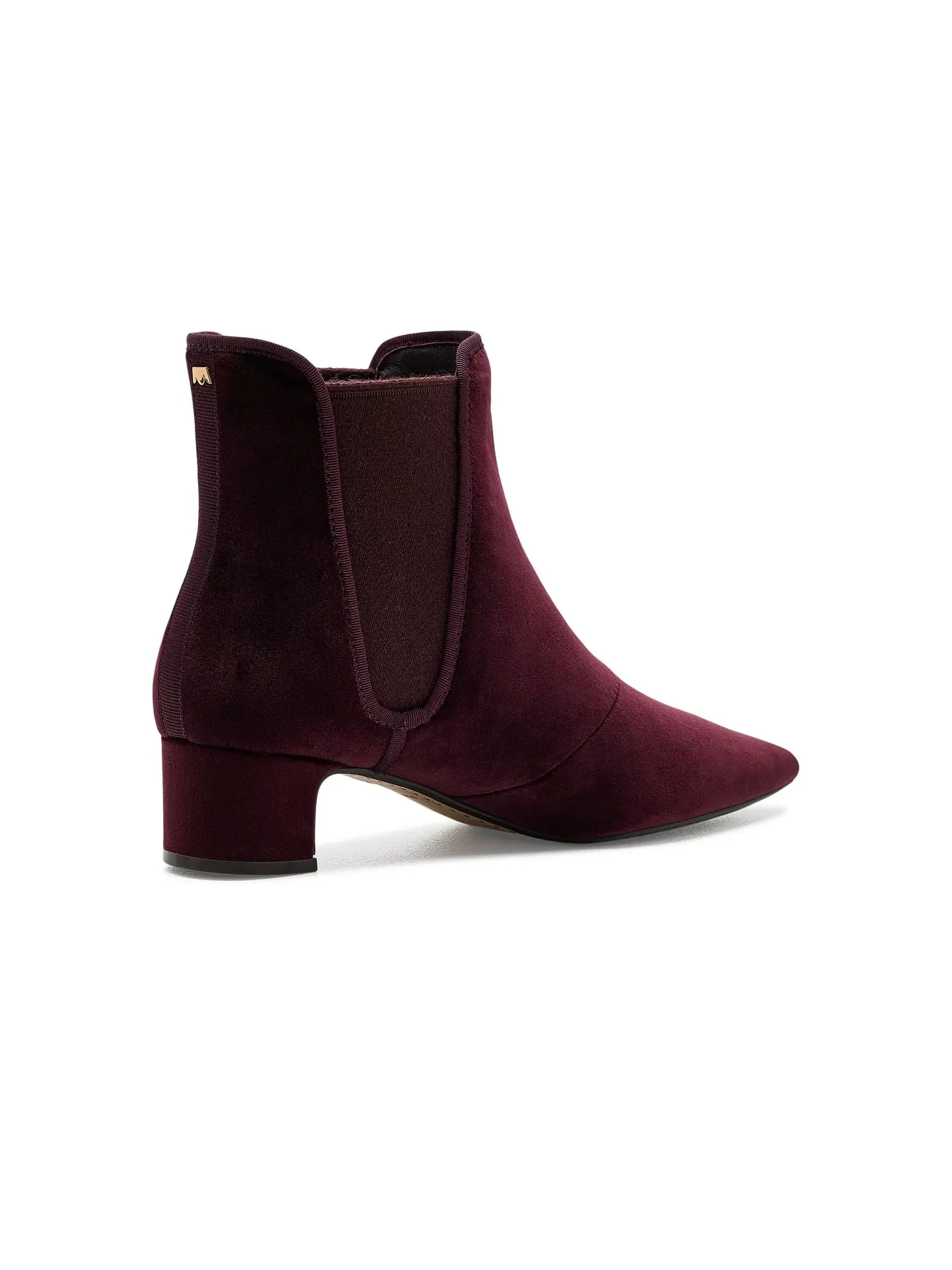Ботинки Goldfinch 40 Chelsea Velvet Birdies — изображение 3 из 4, бордовый