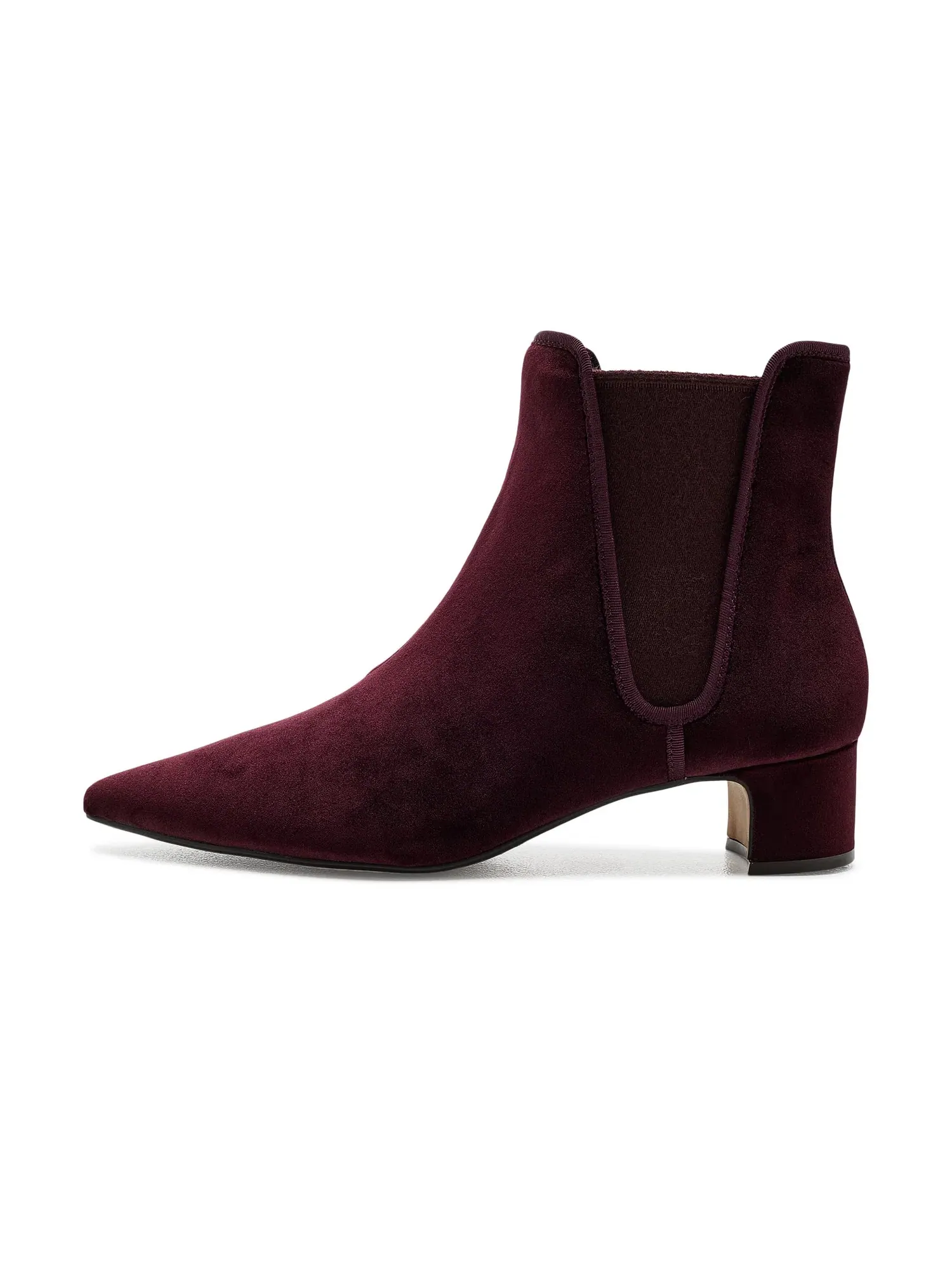 Ботинки Goldfinch 40 Chelsea Velvet Birdies — изображение 4 из 4, бордовый