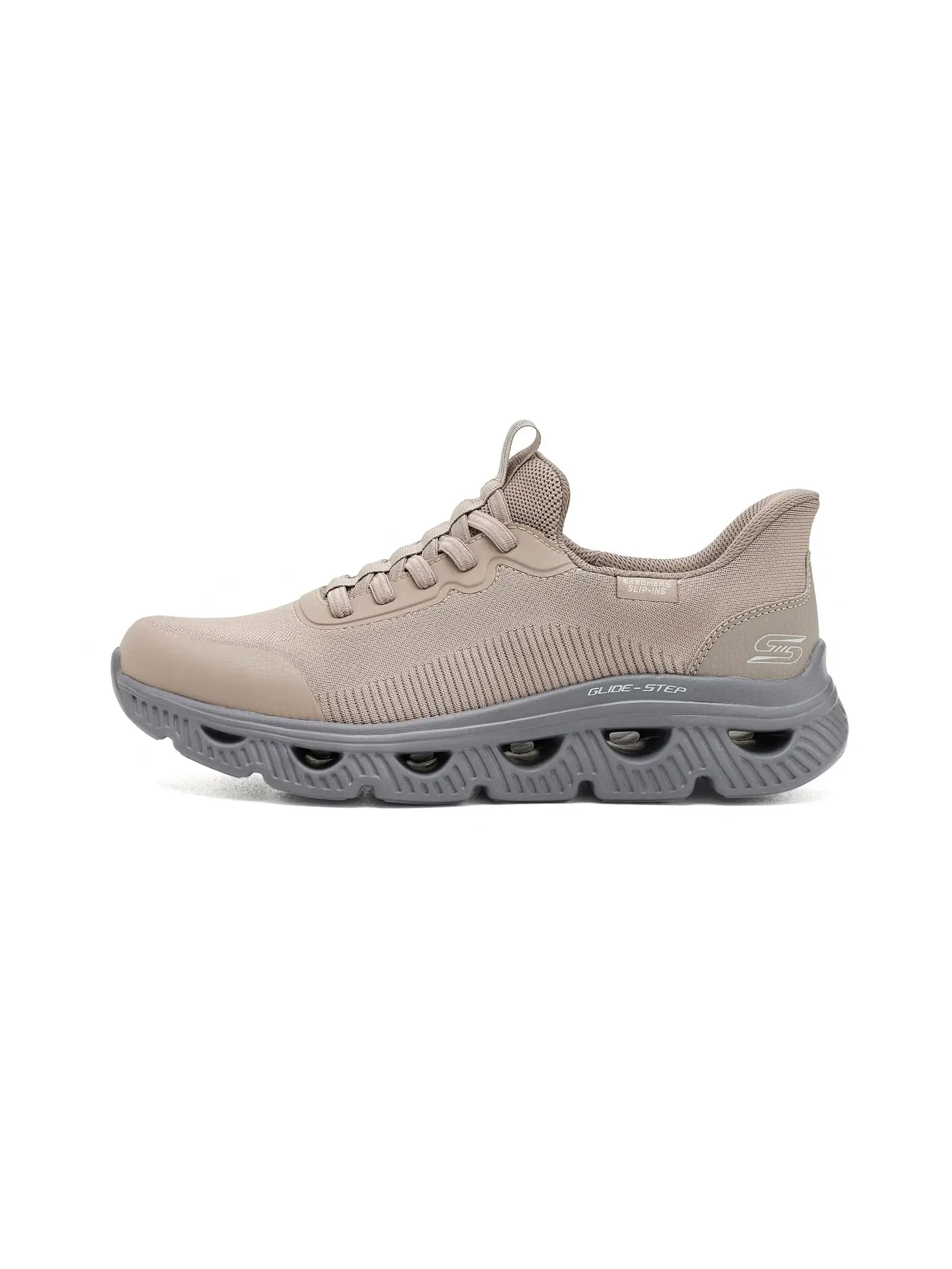 Кроссовки Bobs Arc Waves - Upper Motion Glide-Step Hands-Free Slip-Ins Bobs From Skechers — изображение 4 из 4, тауп