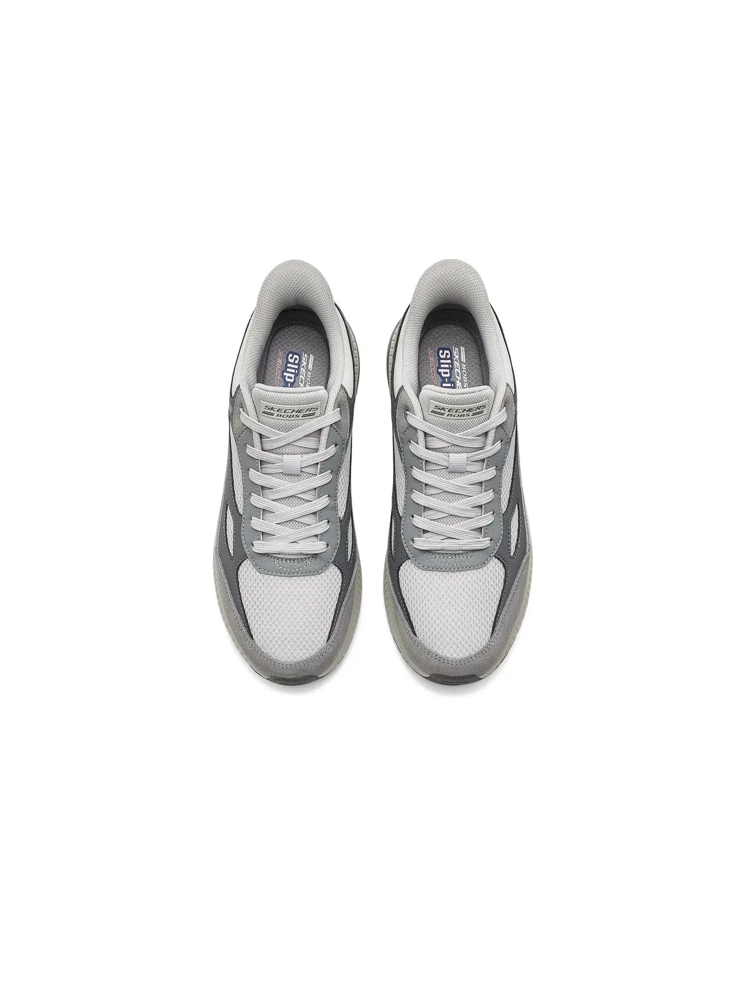 Кроссовки Bobs Squad 4 - Core Look Hands-Free Slip-Ins Bobs From Skechers — изображение 2 из 4, серый/мульти