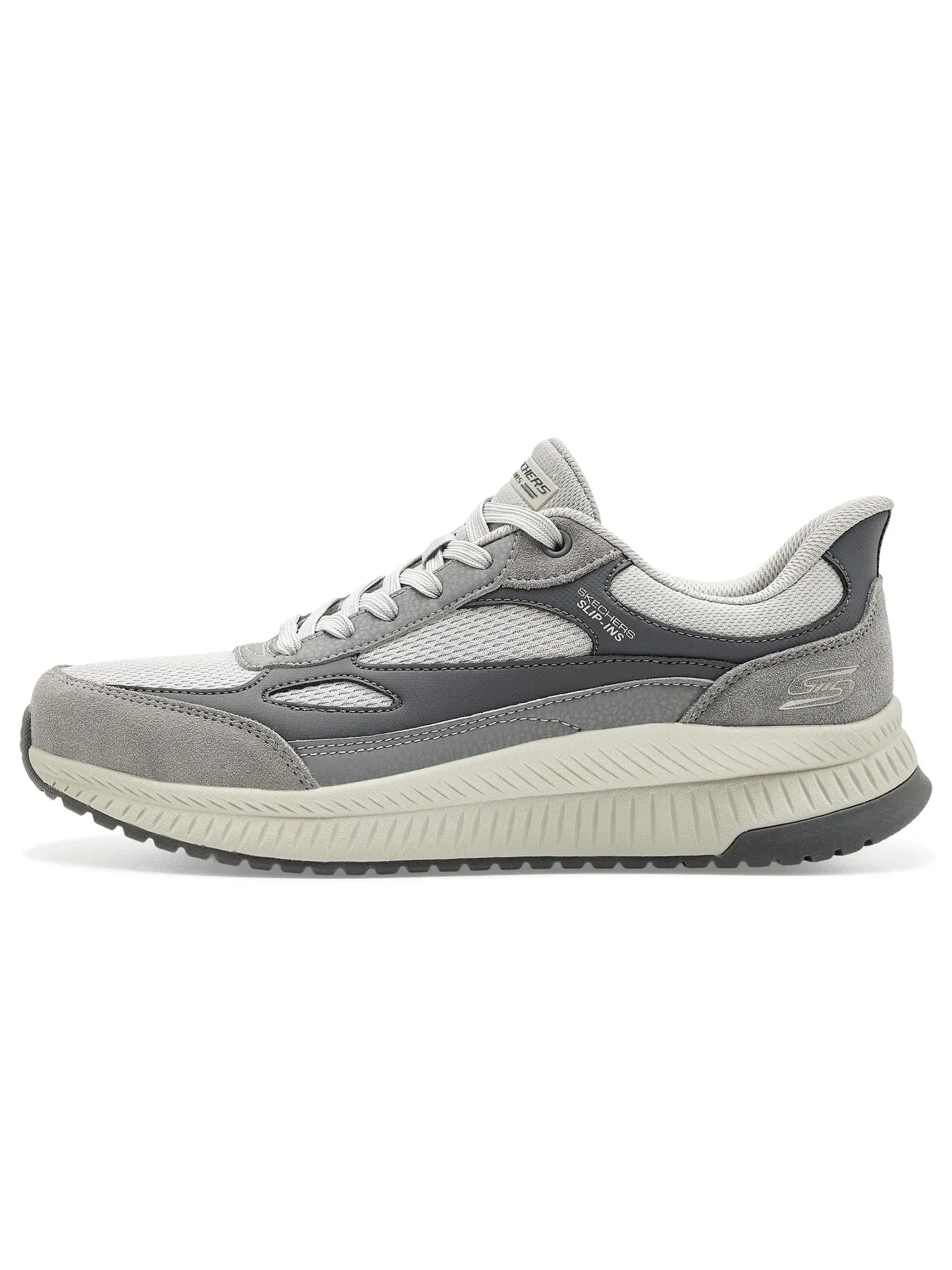 Кроссовки Bobs Squad 4 - Core Look Hands-Free Slip-Ins Bobs From Skechers — изображение 4 из 4, серый/мульти