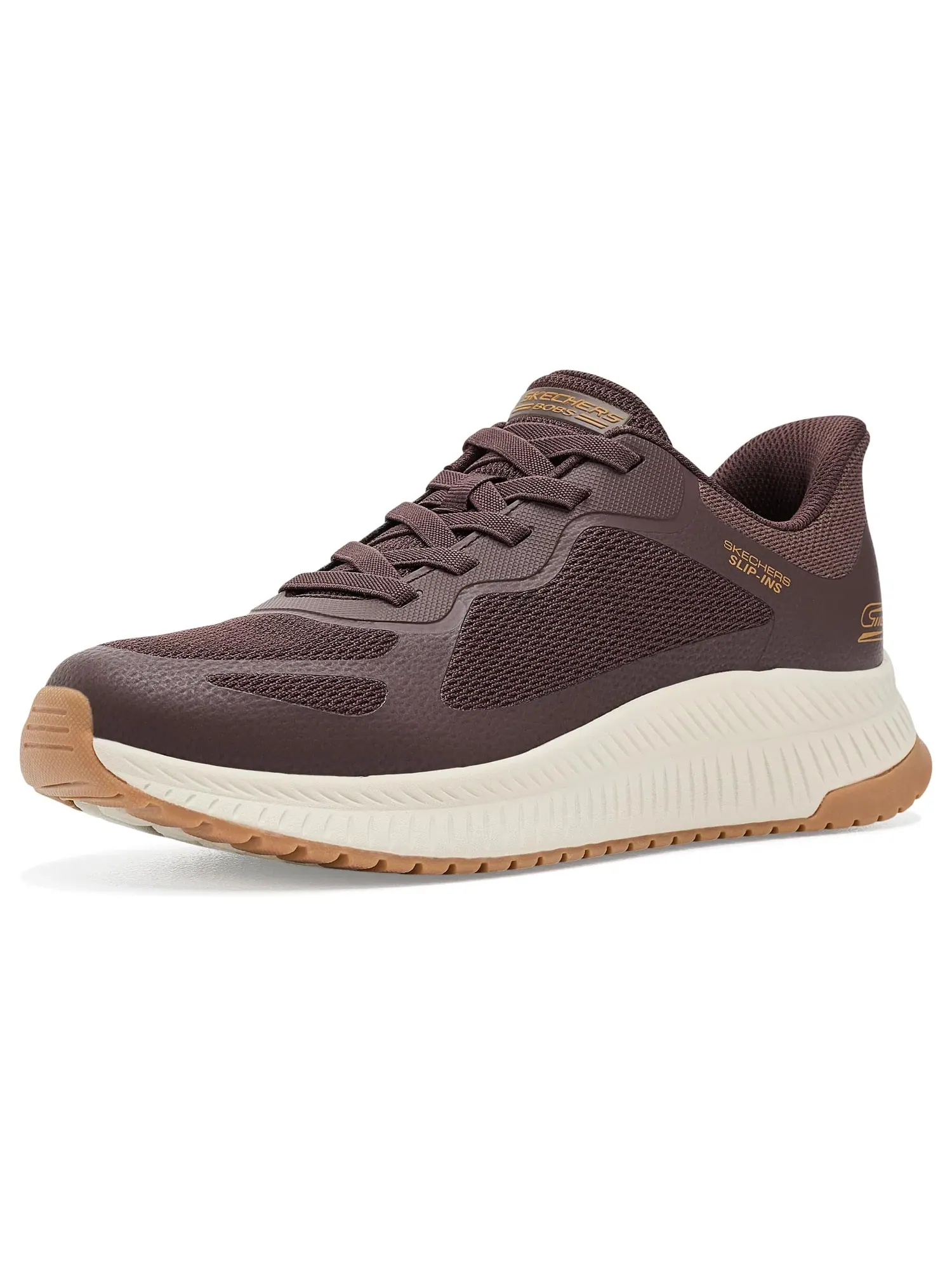 Кроссовки Bobs Sport Squad Chaos 4 Hands-Free Slip-Ins Bobs From Skechers — изображение 1 из 4, шоколад