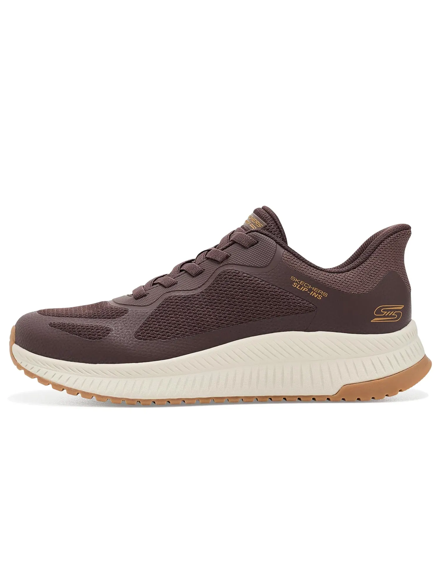 Кроссовки Bobs Sport Squad Chaos 4 Hands-Free Slip-Ins Bobs From Skechers — изображение 4 из 4, шоколад