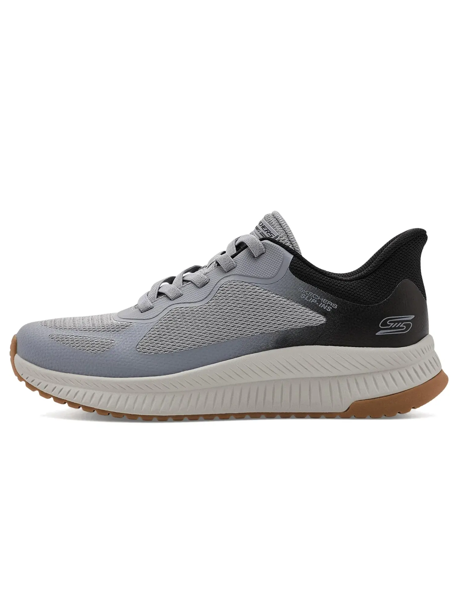 Кроссовки Bobs Sport Squad Chaos 4 Hands-Free Slip-Ins Bobs From Skechers — изображение 4 из 4, серый/мульти