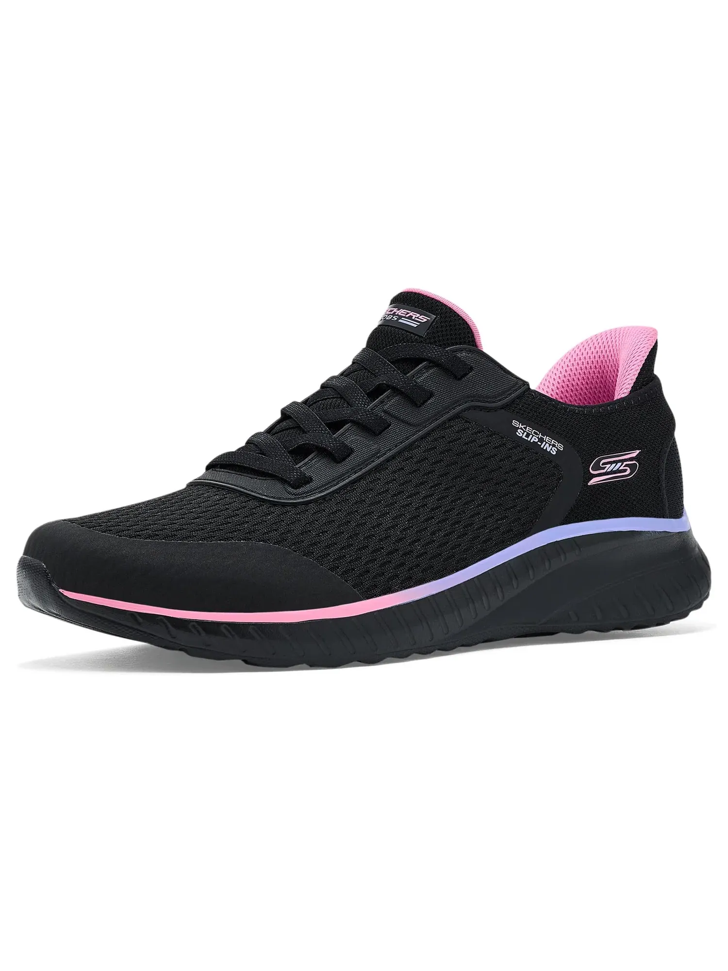 Кроссовки Squad Chaos - Ombre Paradise Bobs From Skechers — изображение 1 из 4, черный