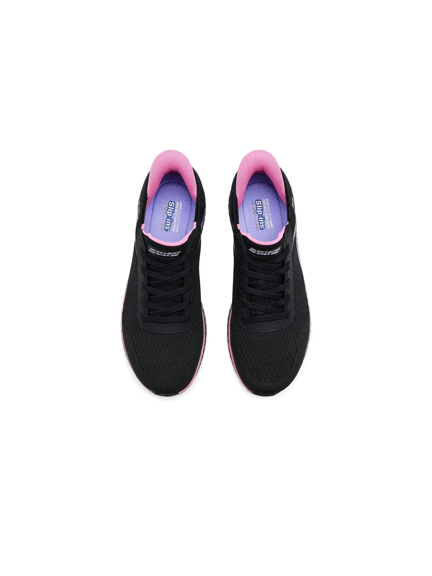 Кроссовки Squad Chaos - Ombre Paradise Bobs From Skechers — изображение 2 из 4, черный