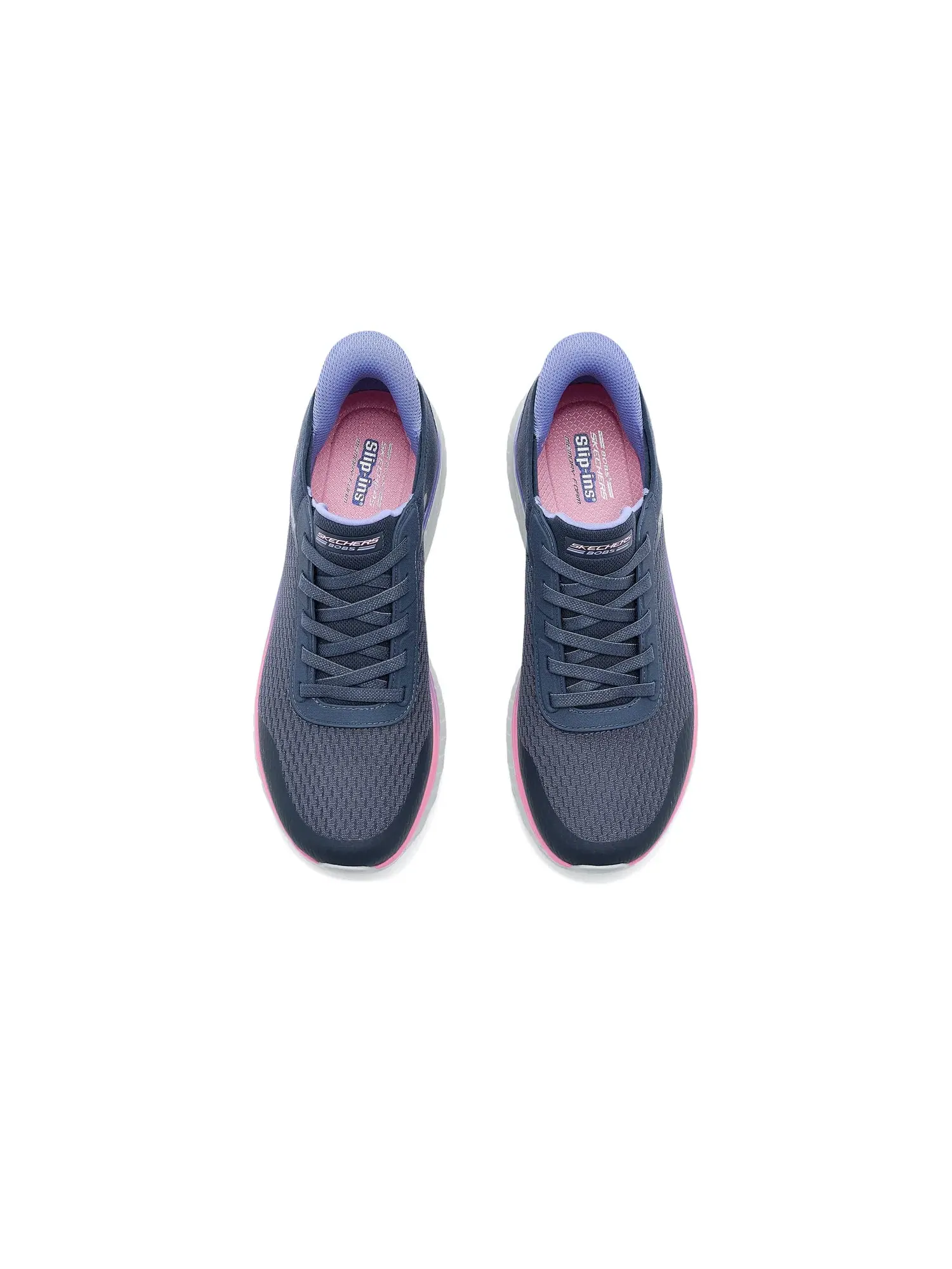 Кроссовки Squad Chaos - Ombre Paradise Bobs From Skechers — изображение 2 из 4, темный темно-синий