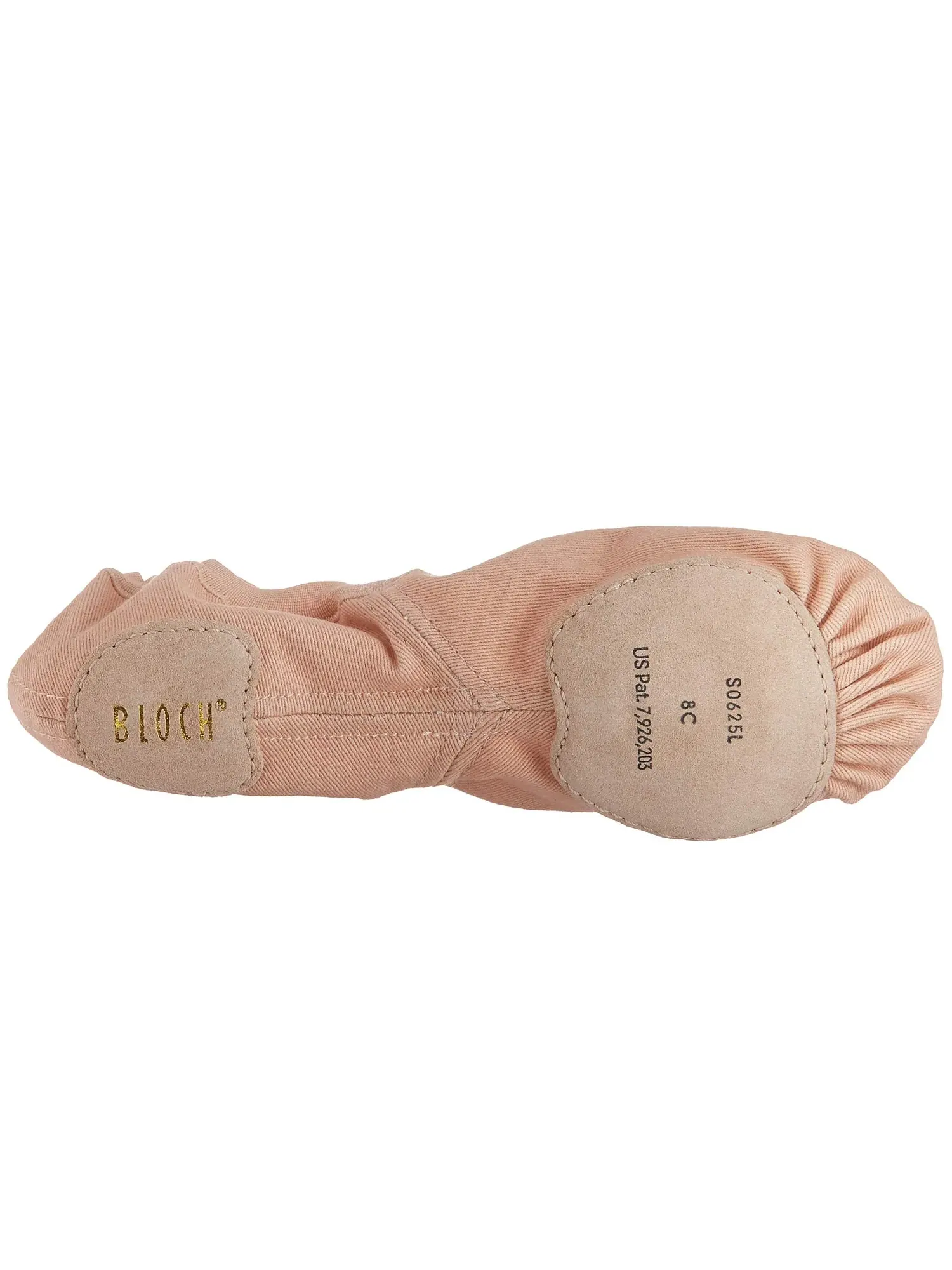 Балетки Synchrony Split Sole Ballet Bloch — изображение 3 из 4, розовый