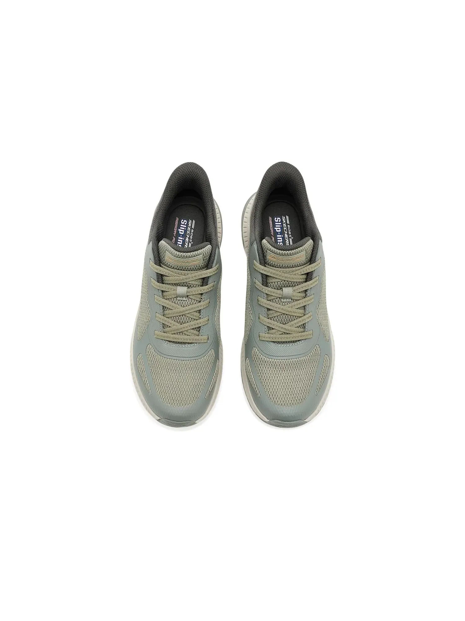 Кроссовки Squad 4 - Staple Look Bobs From Skechers — изображение 2 из 4, оливковый мульти