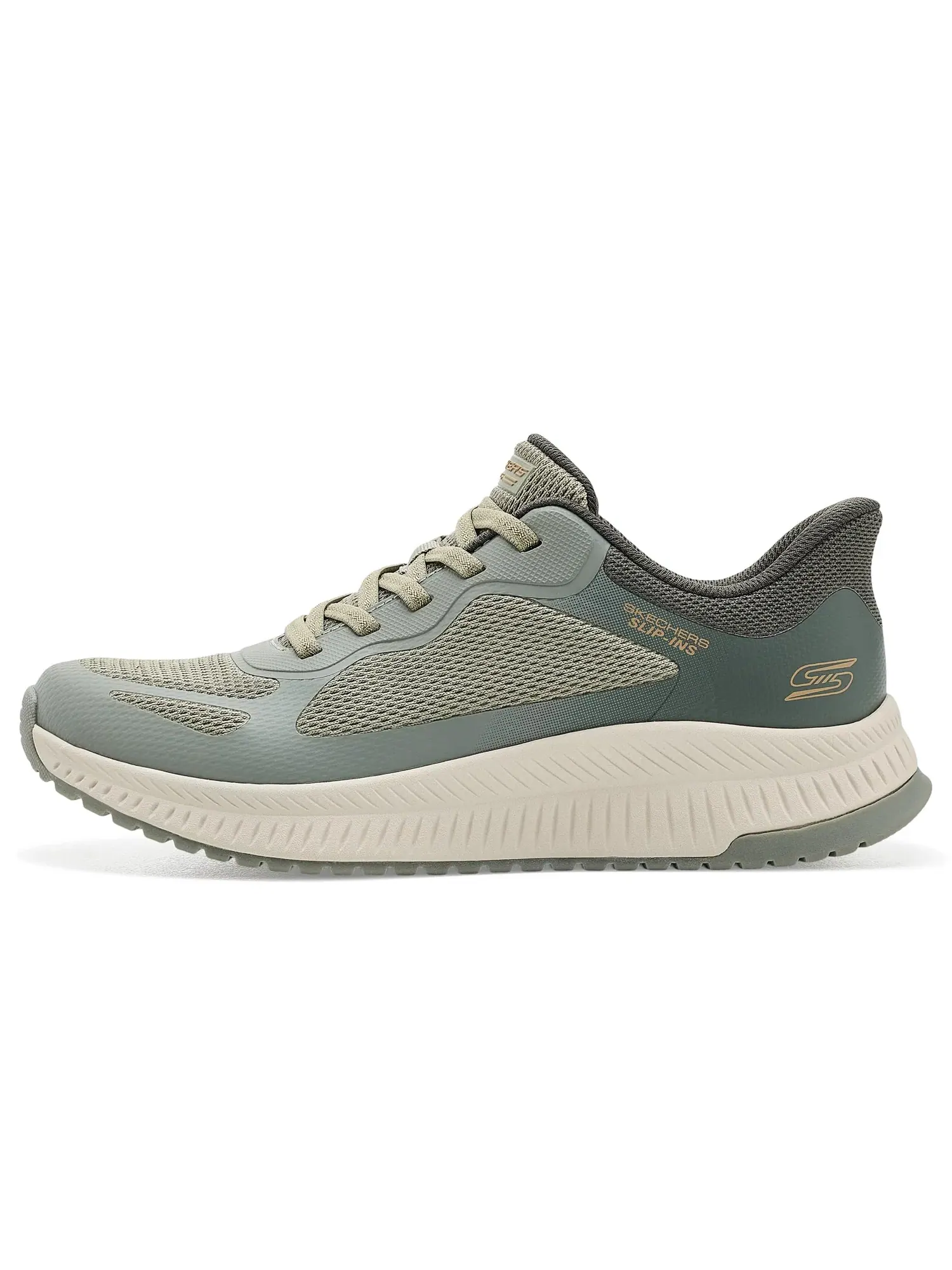 Кроссовки Squad 4 - Staple Look Bobs From Skechers — изображение 4 из 4, оливковый мульти