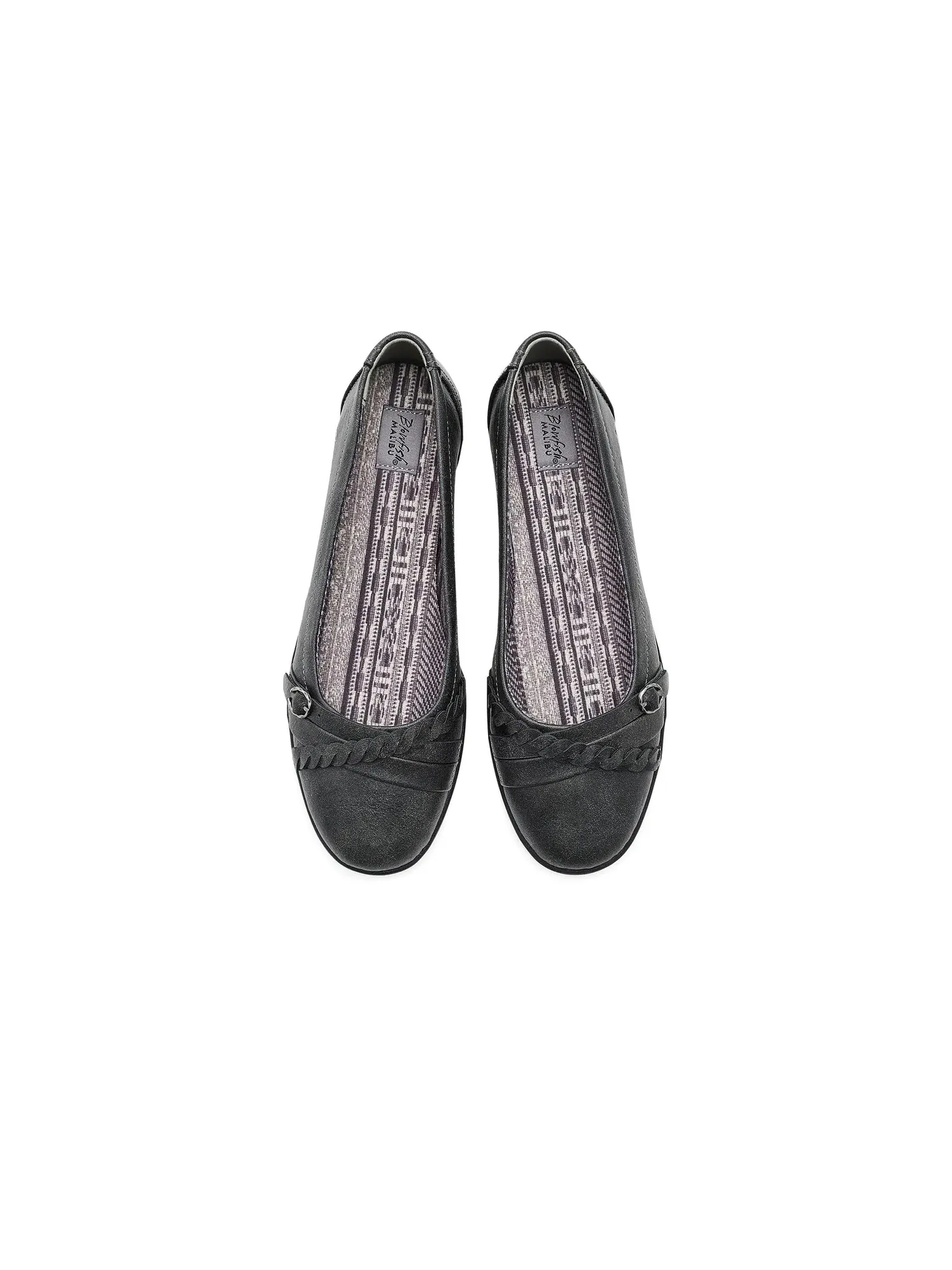 Балетки Parisian Ballerina/Skimmer Shoes Blowfish Malibu — изображение 2 из 4, темно-серый