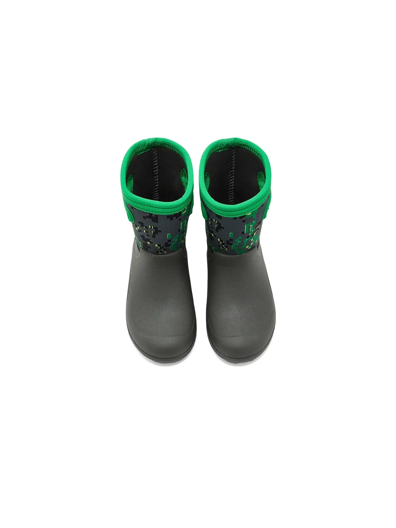 Бесшовные ботинки York Seamless-Crafted Camo (для маленьких и больших детей) Bogs Kids — изображение 2 из 4, серый мульти