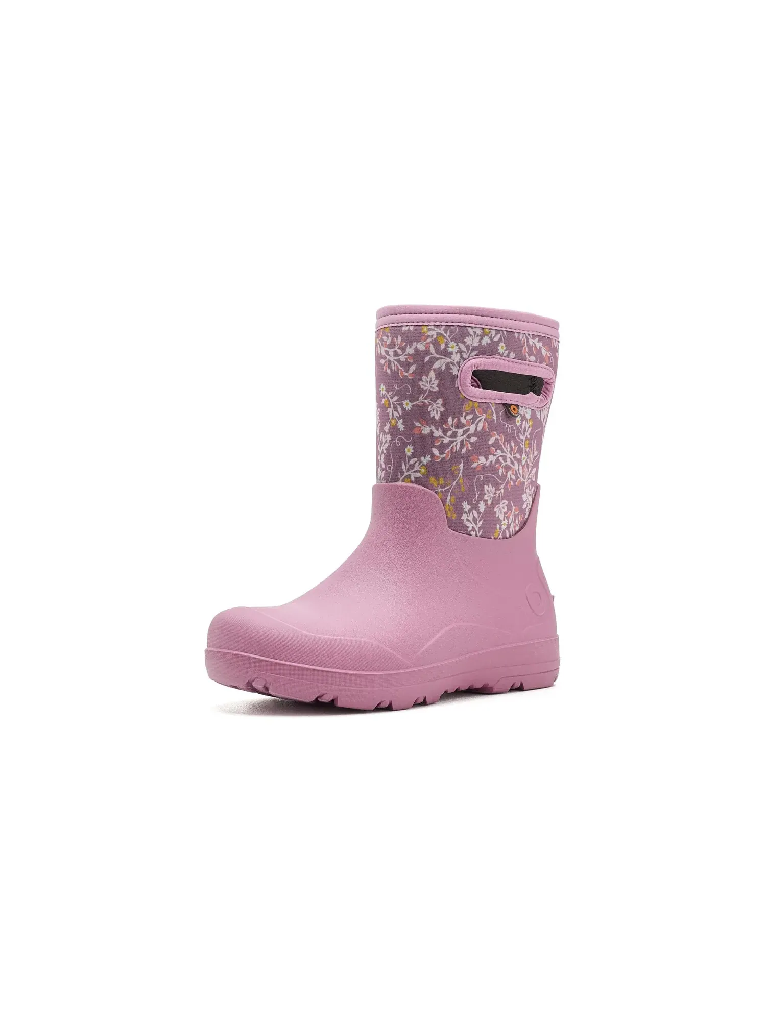 Бесшовные ботинки York Seamless-Demure Floral (для маленьких и больших детей) Bogs Kids — изображение 1 из 4, розовый