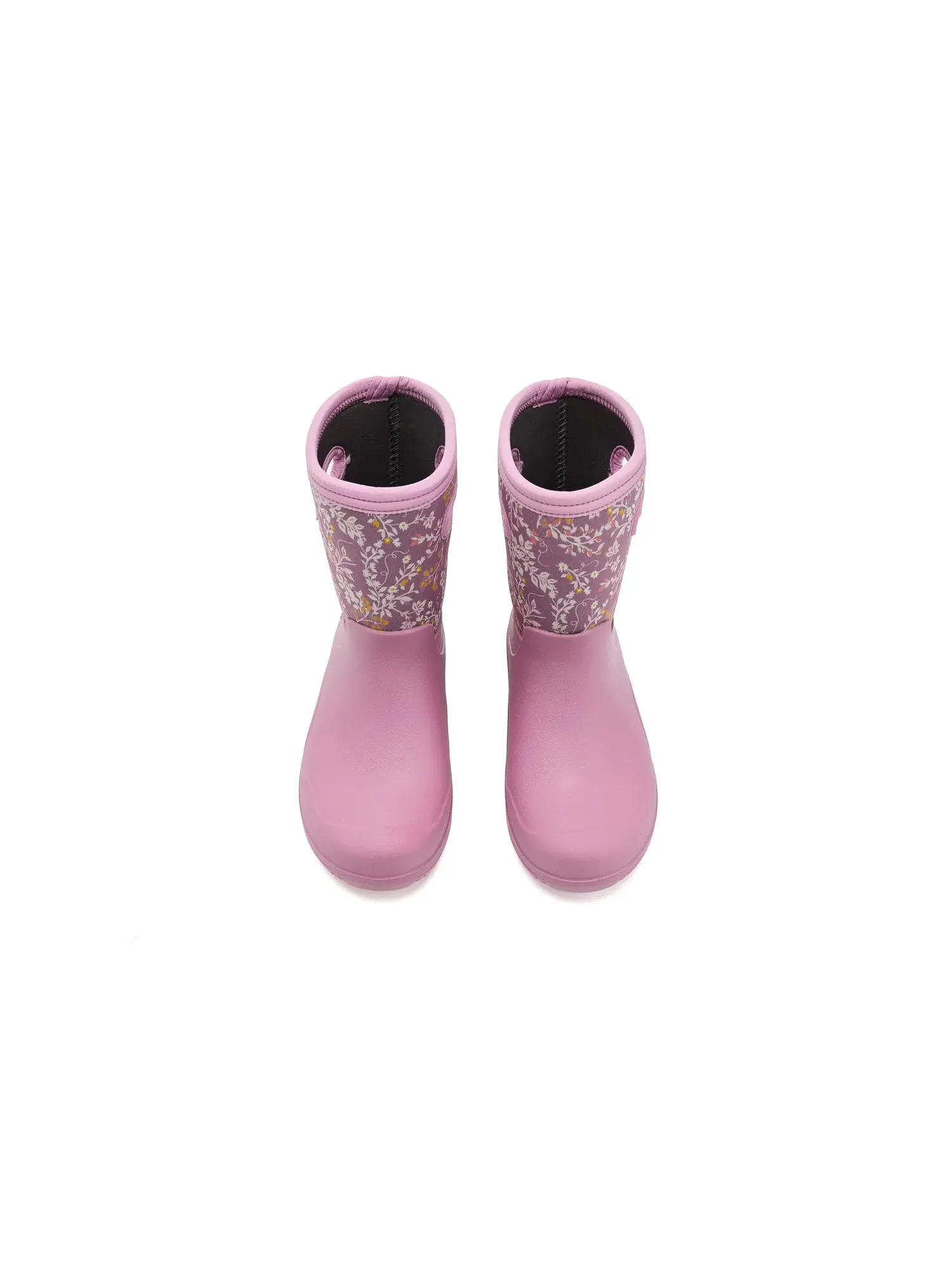 Бесшовные ботинки York Seamless-Demure Floral (для маленьких и больших детей) Bogs Kids — изображение 2 из 4, розовый