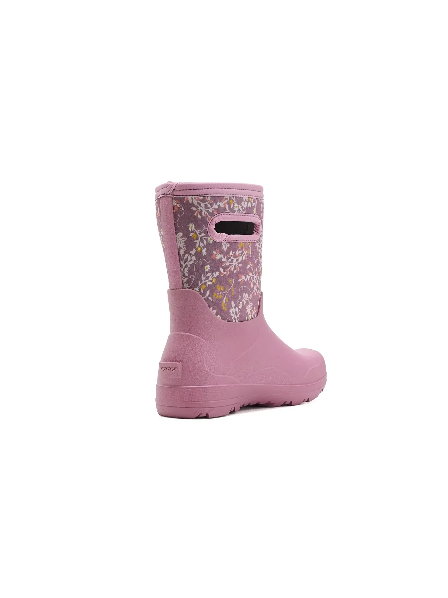 Бесшовные ботинки York Seamless-Demure Floral (для маленьких и больших детей) Bogs Kids — изображение 3 из 4, розовый