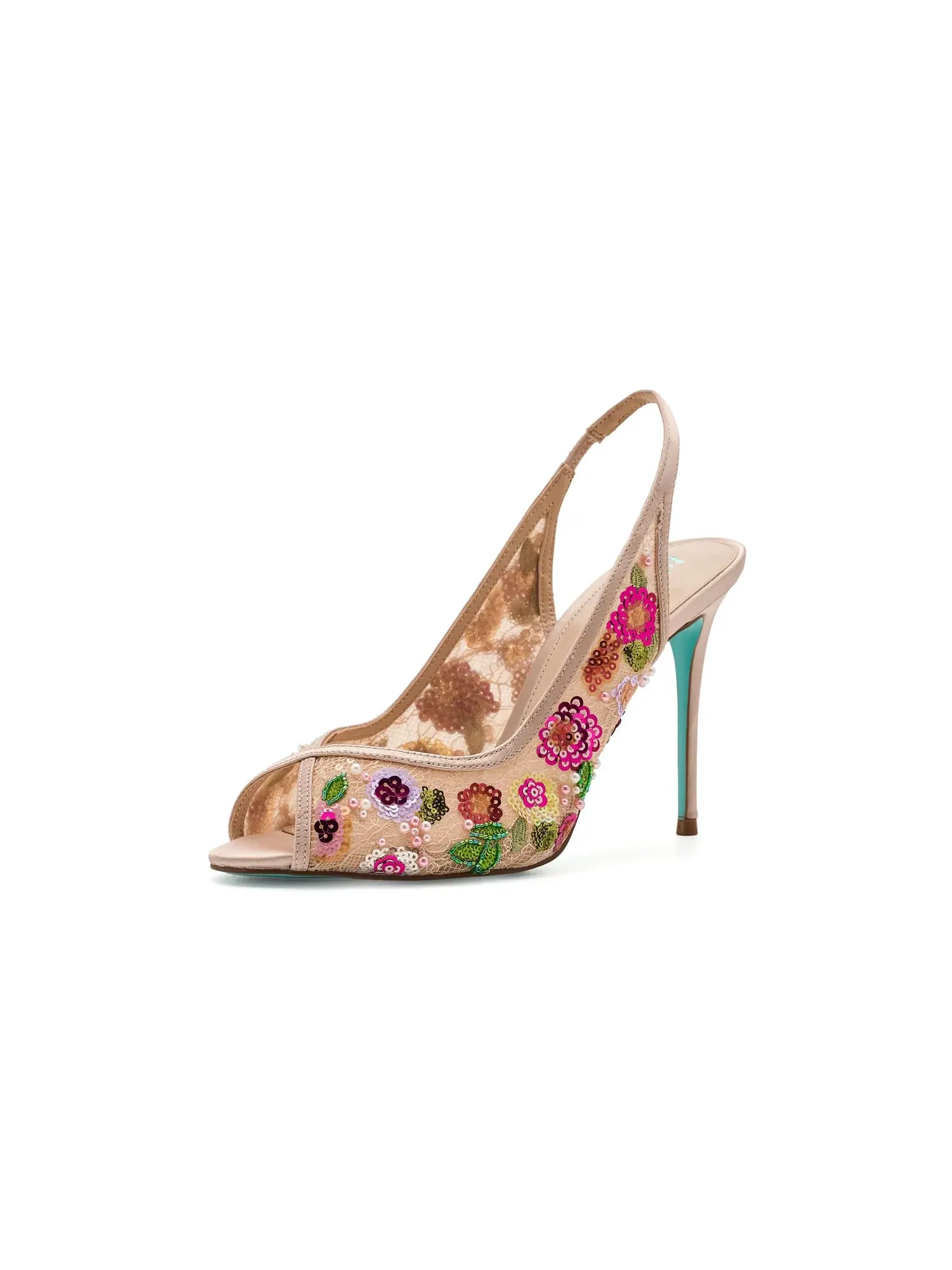 Туфли Gerri Blue By Betsey Johnson — изображение 1 из 4, розовый