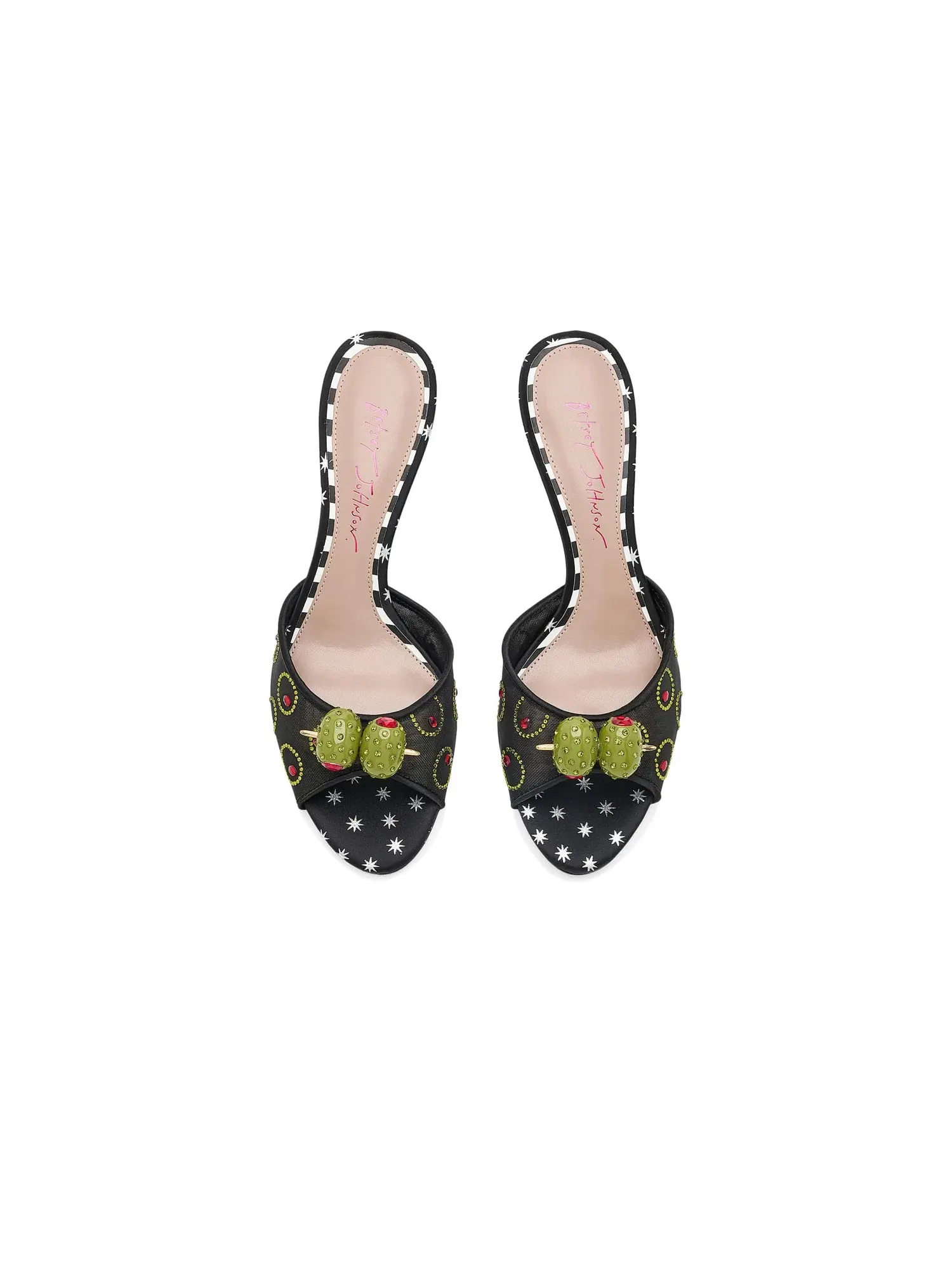 Туфли Olive Blue By Betsey Johnson — изображение 2 из 4, черный мульти