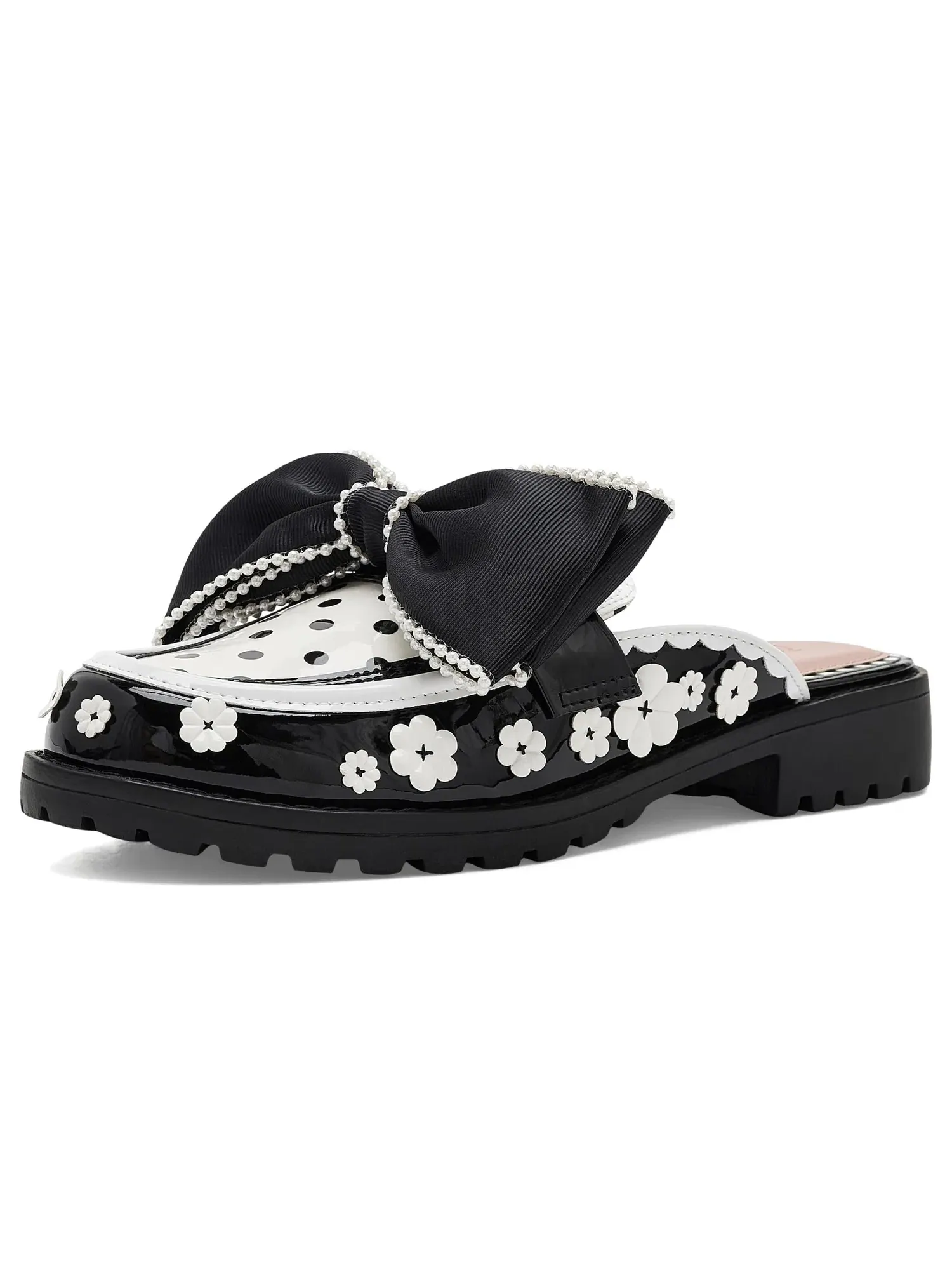 Лоферы Gladdys Blue By Betsey Johnson — изображение 1 из 4, черный/белый