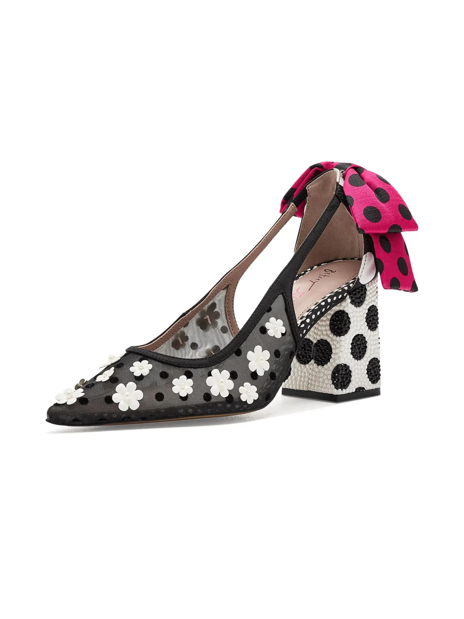 Туфли Felix Blue By Betsey Johnson — изображение 1 из 4, черный/белый/мульти