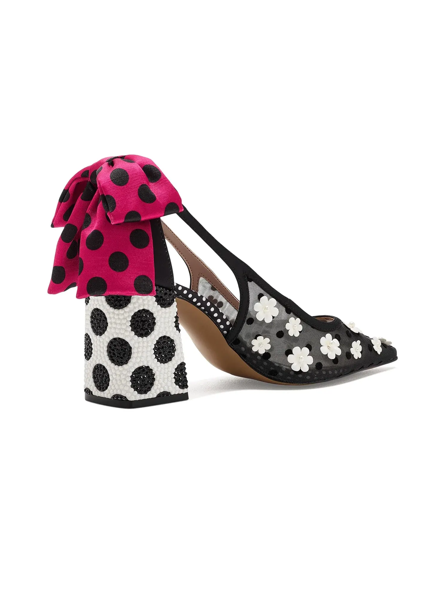 Туфли Felix Blue By Betsey Johnson — изображение 3 из 4, черный/белый/мульти